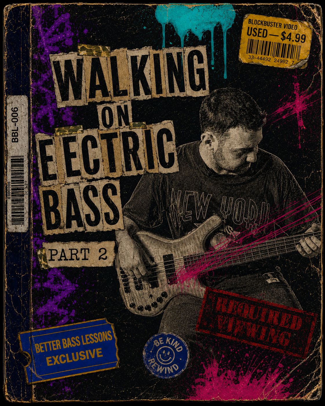 Walking on Electric Bass — Part 2 by Cole Davis
