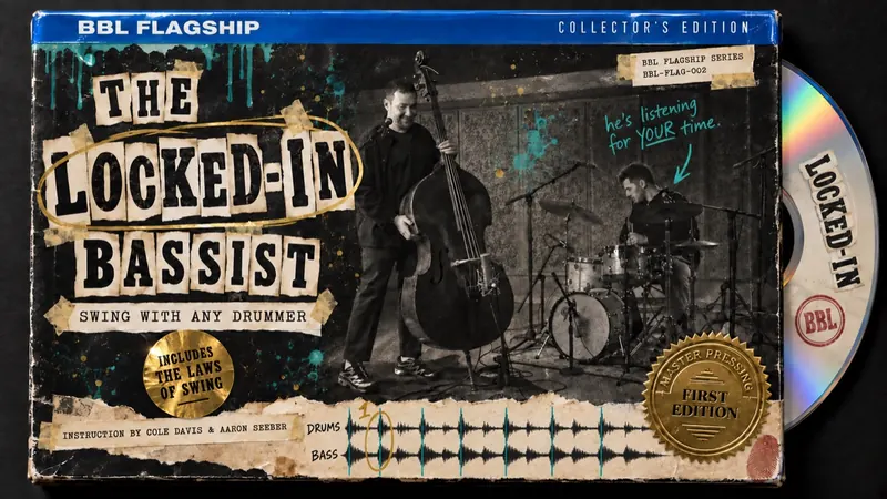 The Locked-In Bassist: Swing With Any Drummer, Cole Davis and Aaron Seeber
