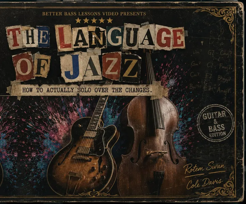 The Language of Jazz: course cover, Cole Davis & Rotem Sivan