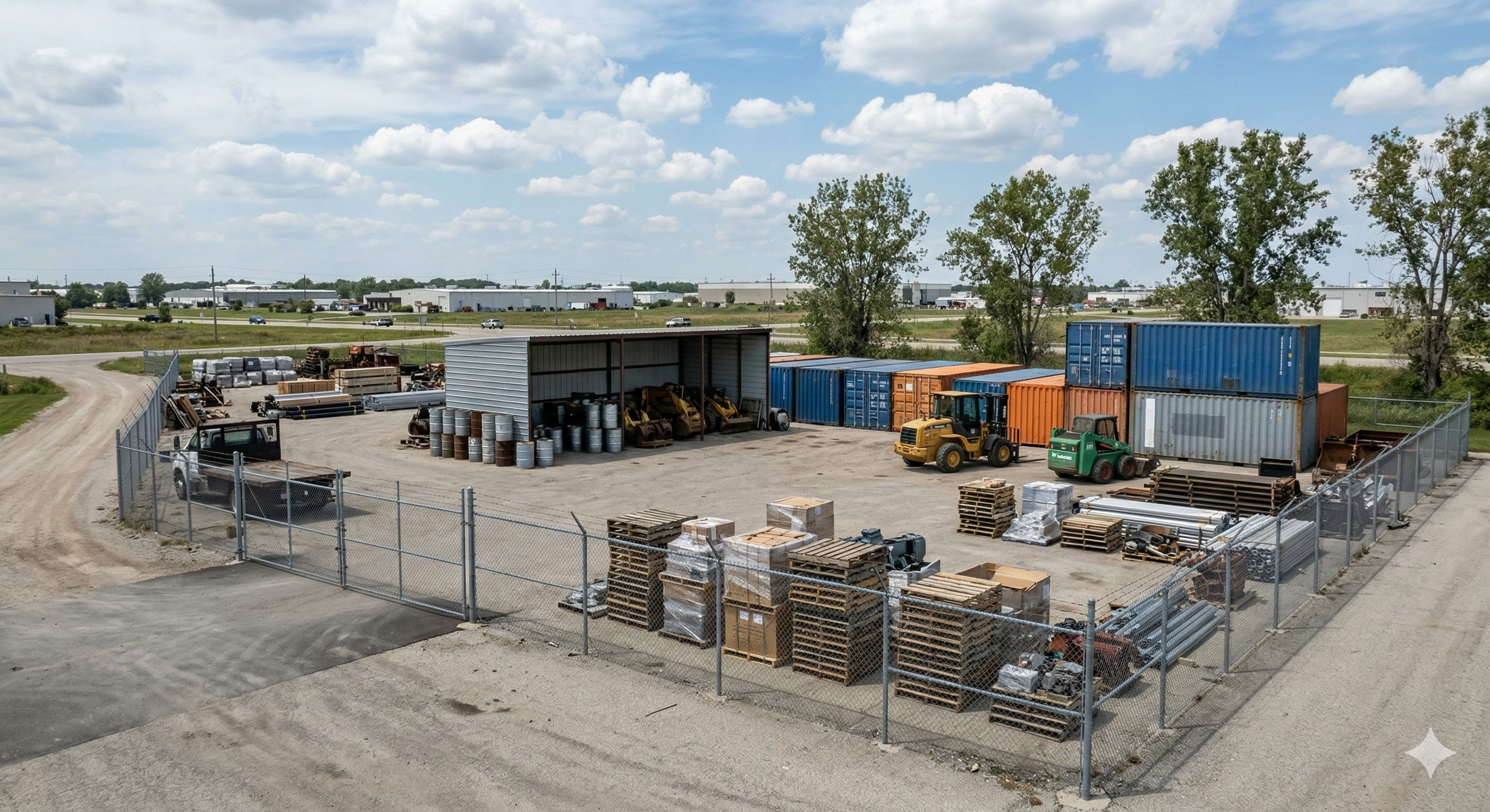 Industrial Outdoor Storage Property Example
