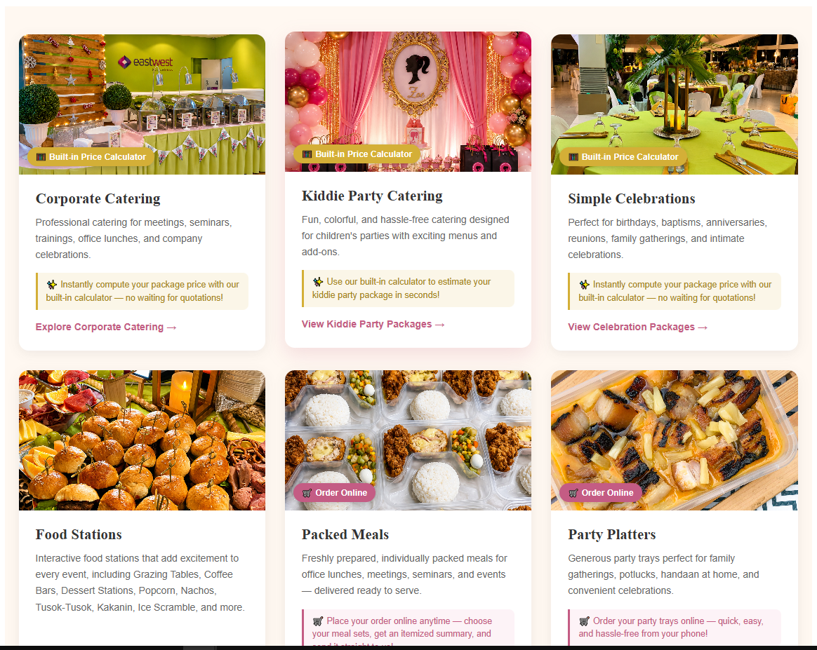 TGIS5K website — additional page view