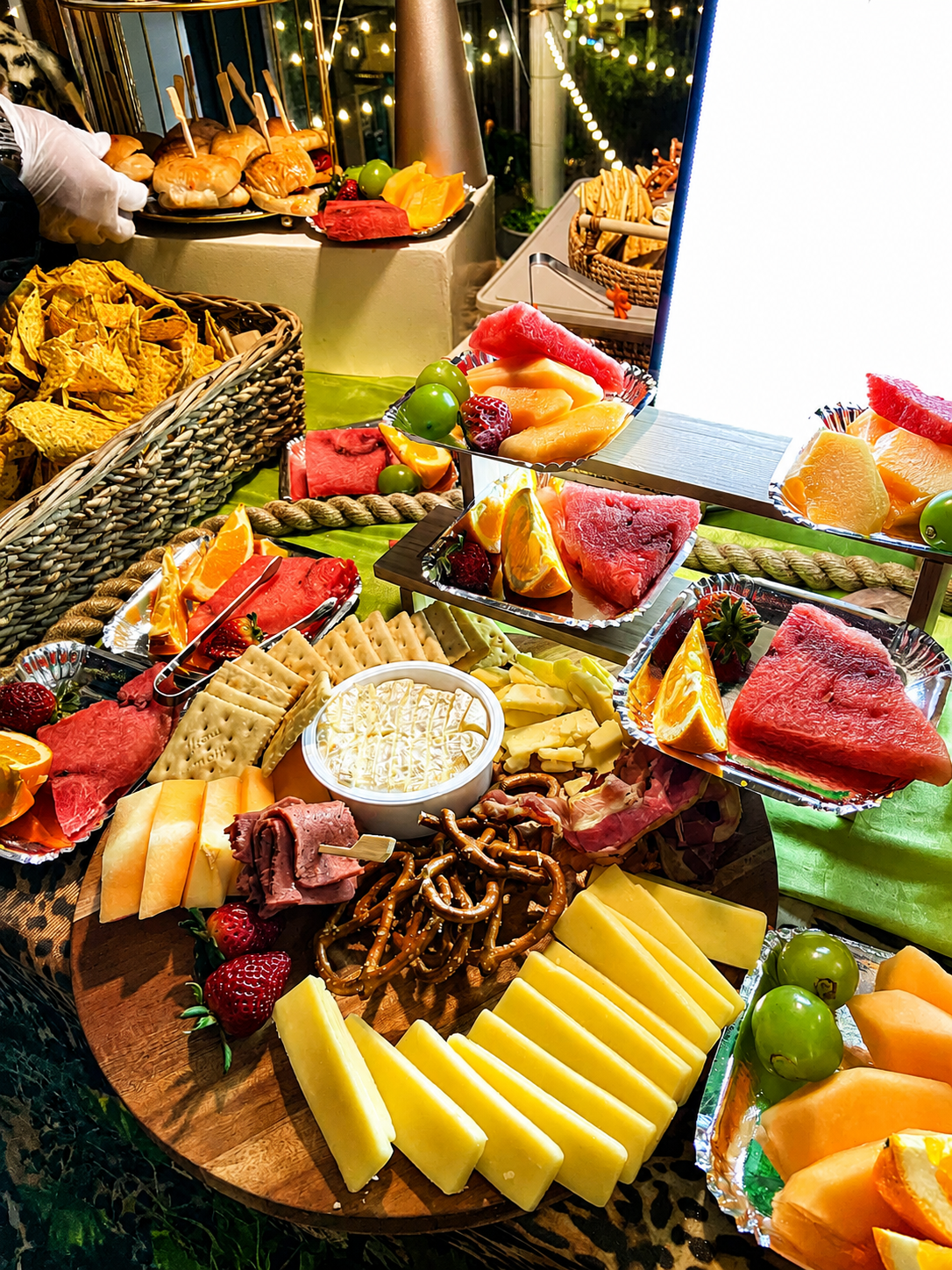 Grazing table for 60 guests