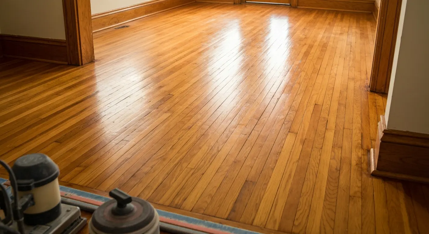 Hardwood floor refinishing in Connellsville