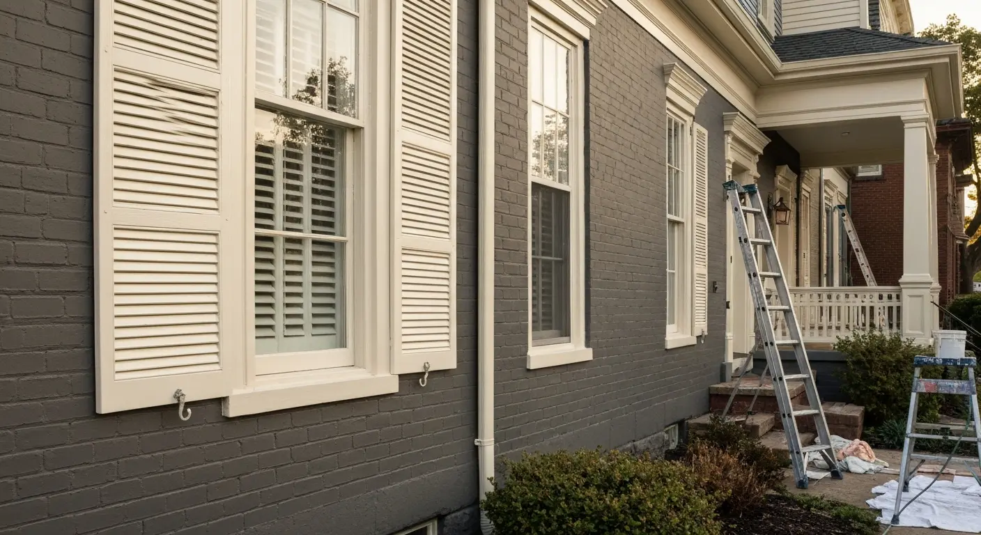 Exterior painting project