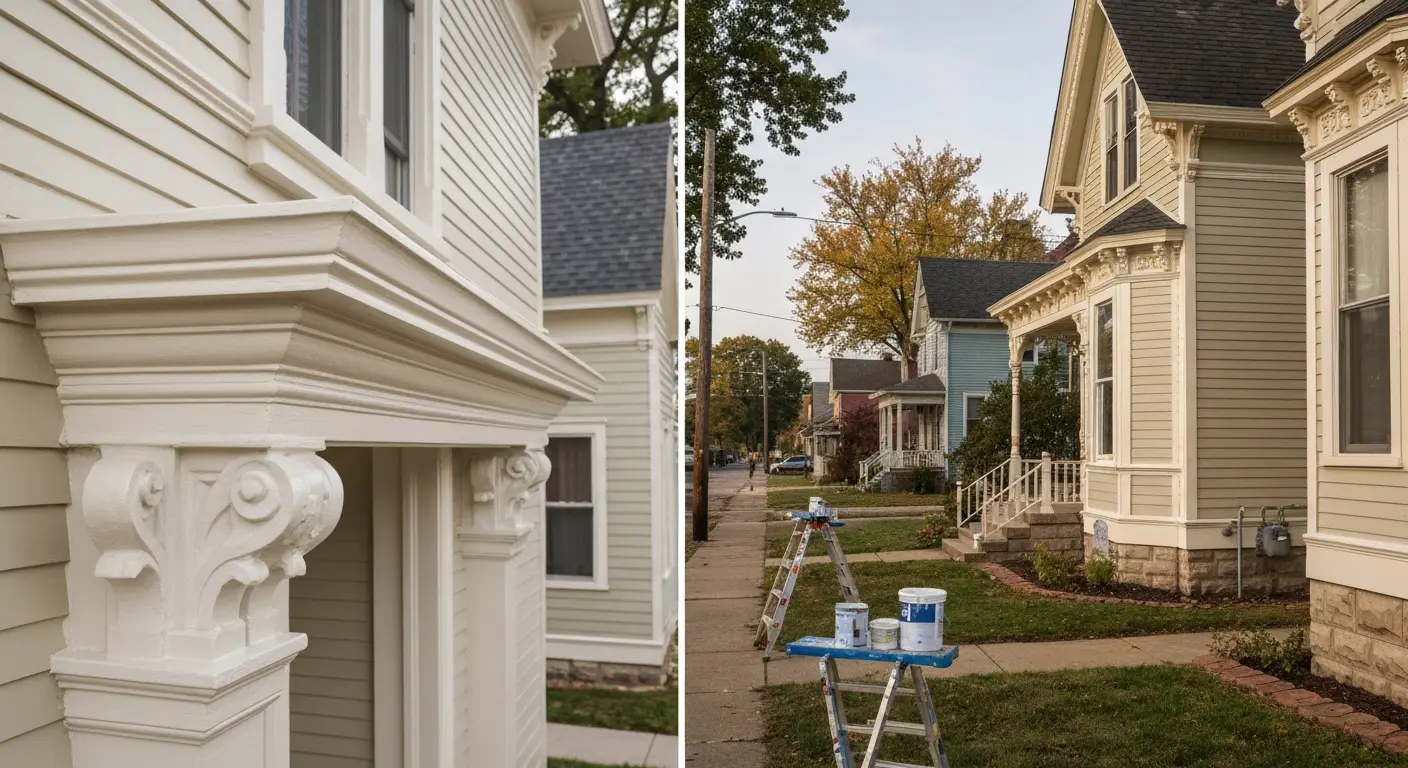 Exterior house painting