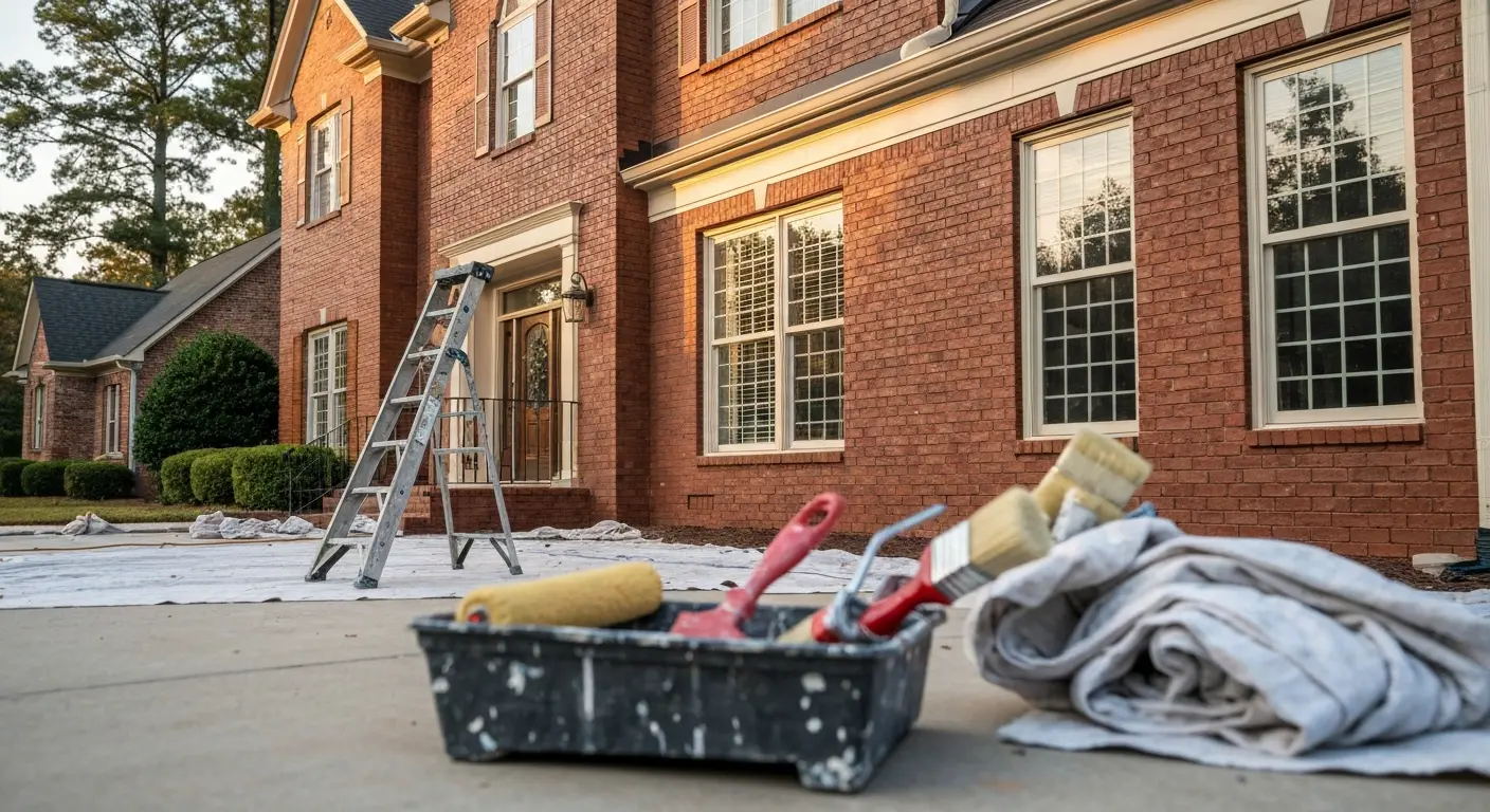 Exterior painting service