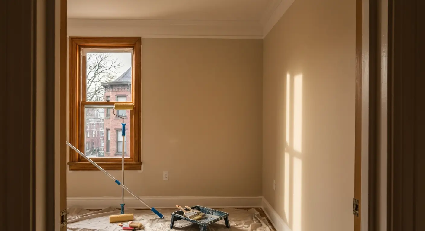 Interior painting project