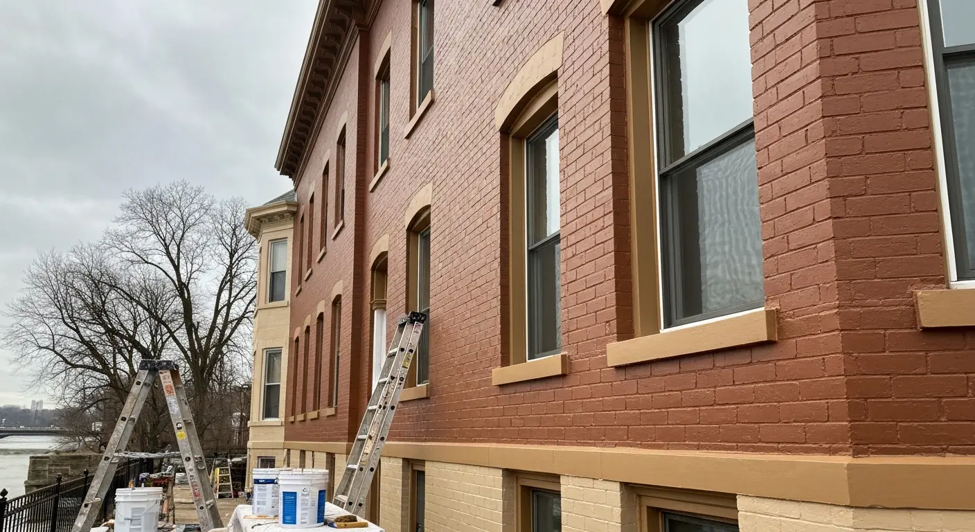 Exterior painting project