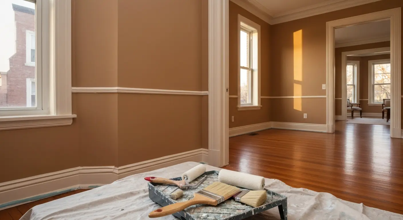 Interior painting project