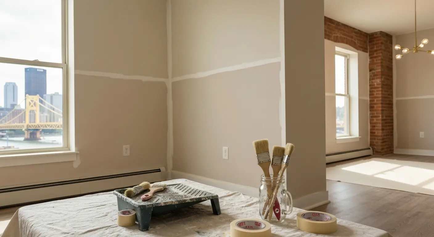 Interior painting project
