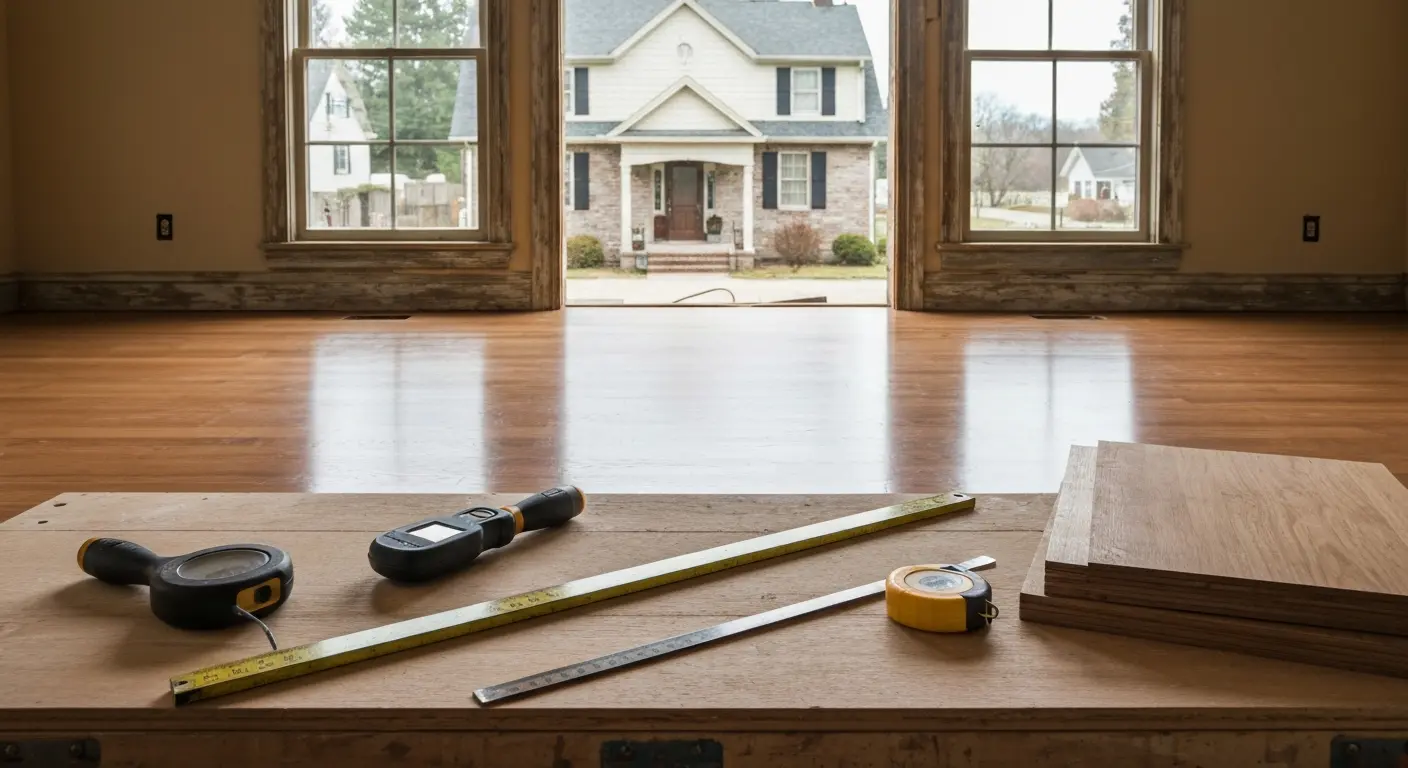 Flooring installation in Latrobe home