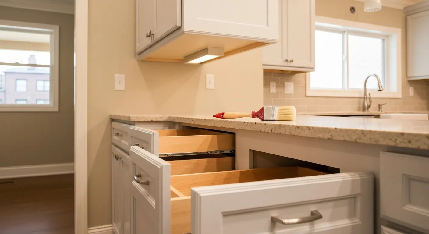 Cabinet painting project
