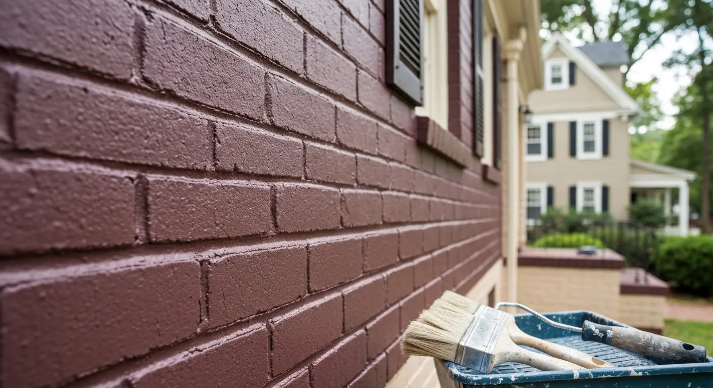 Exterior painting project