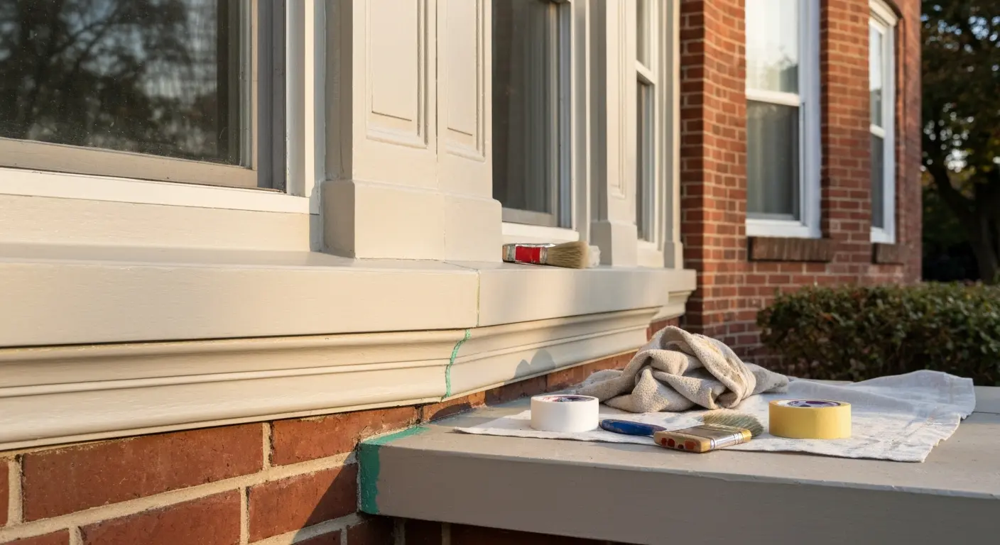 Exterior painting project