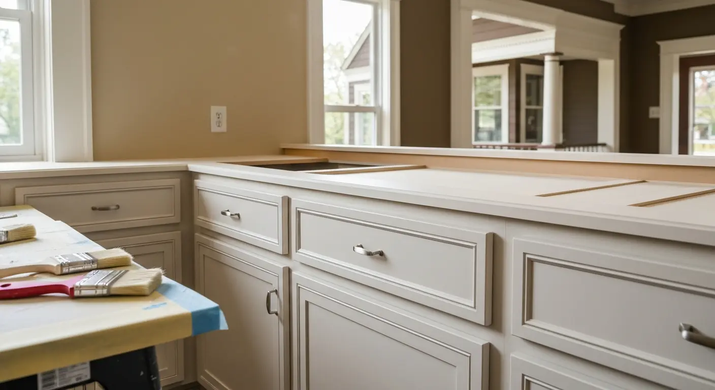 Cabinet painting project