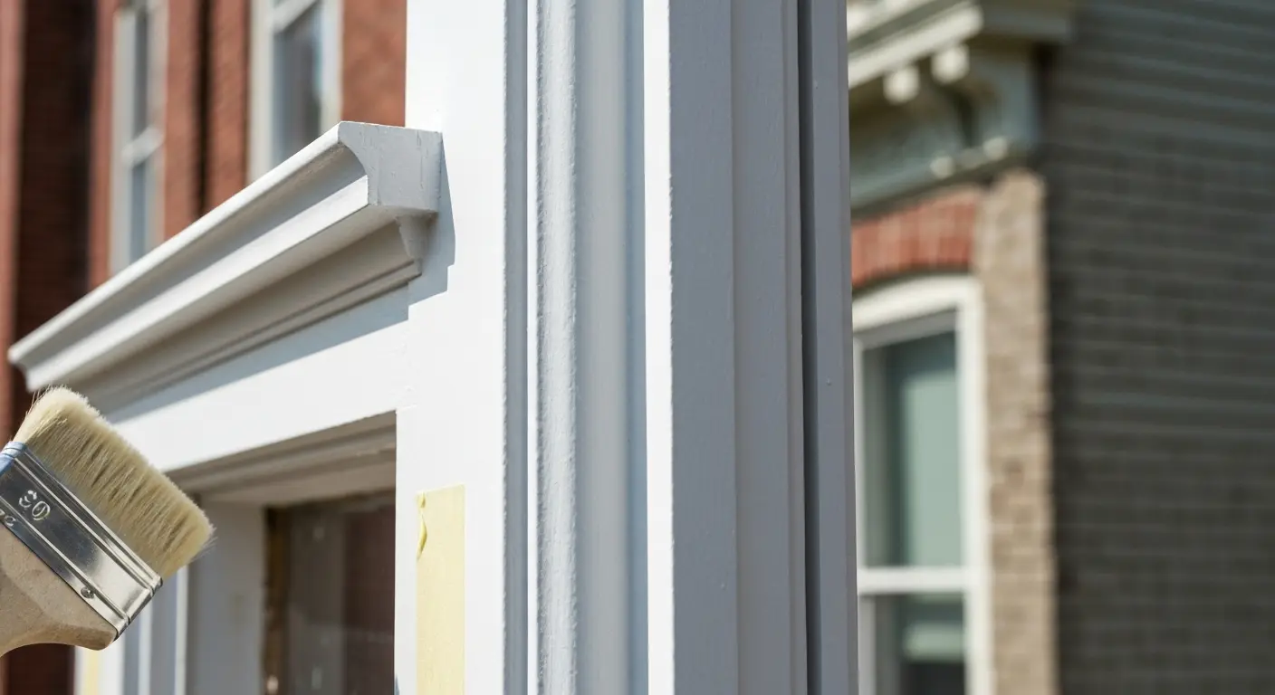 Trim painting detail work
