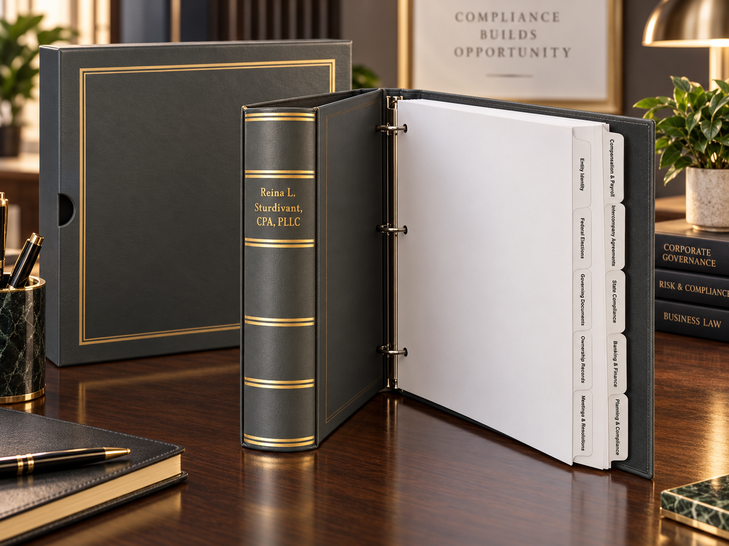 Cornerstone Record — Reina L. Sturdivant, CPA, PLLC