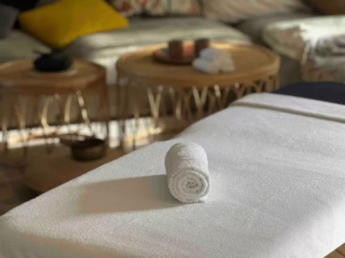 table de massage à domicile sur la région de quimperlé
