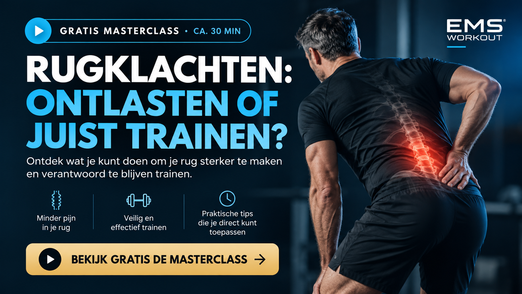 Masterclass rug en gewrichtsklachten