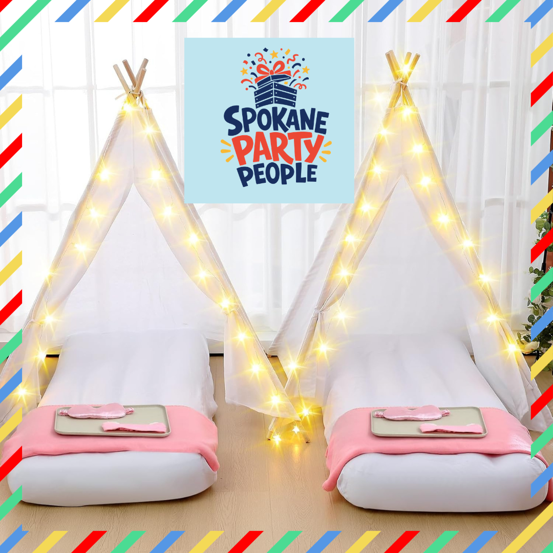 Sleepover Tent rental supplies