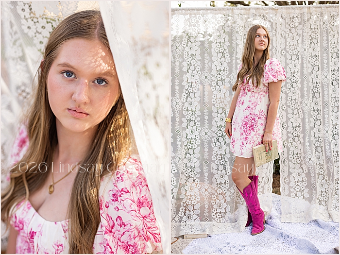 senior pictures with lace background and flowers senior pictures with lace background and flowers