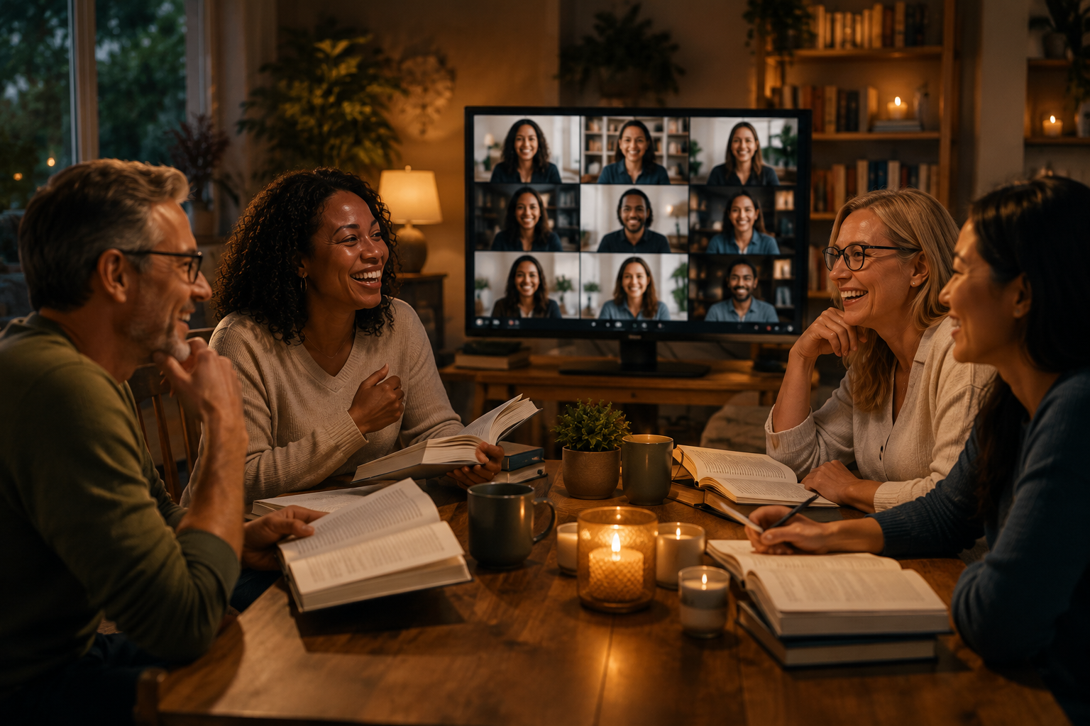 Book Club online discussion with Love Journey members