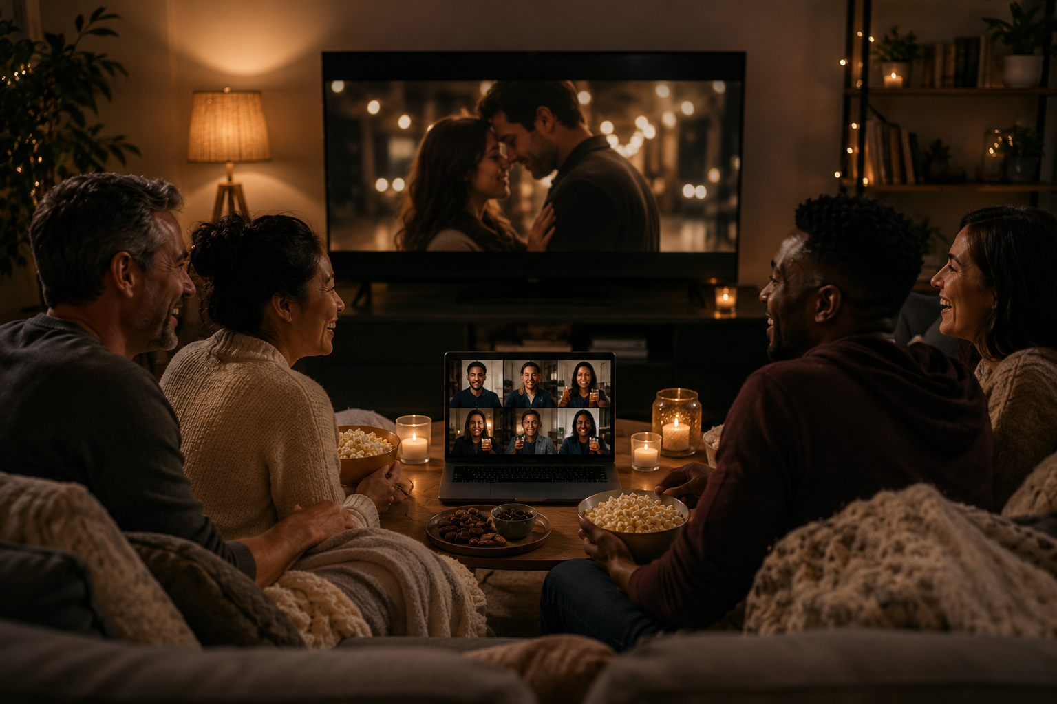 Romantic Movie Night online community conversation