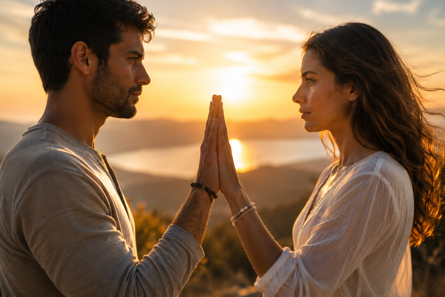 A reflective Become The One moment focused on growth and connection
