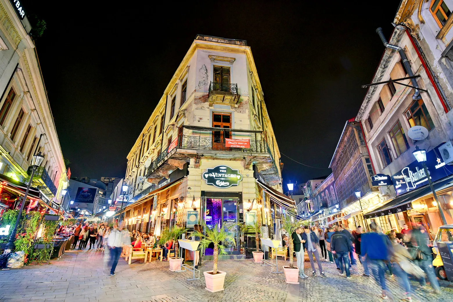 Bucharest at night