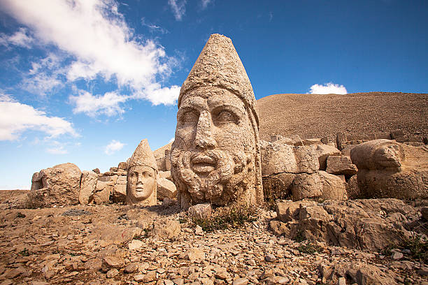 Mount Nemrut landscape with ancient statues