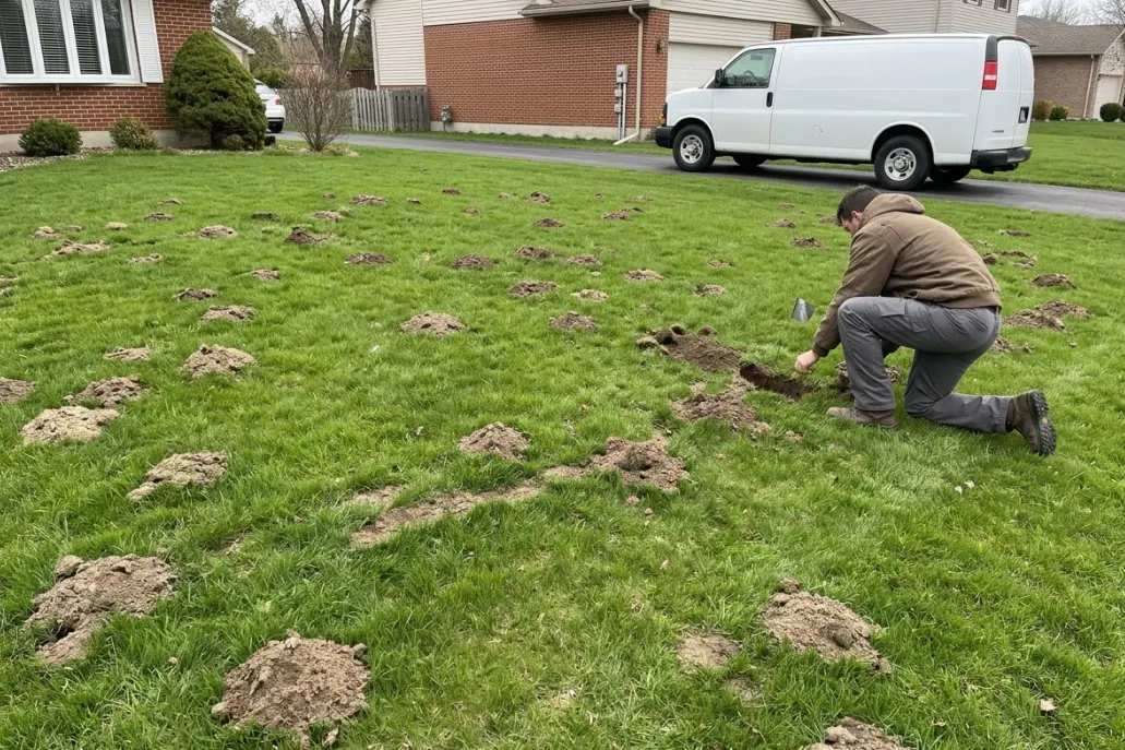 Moles in Montgomery County