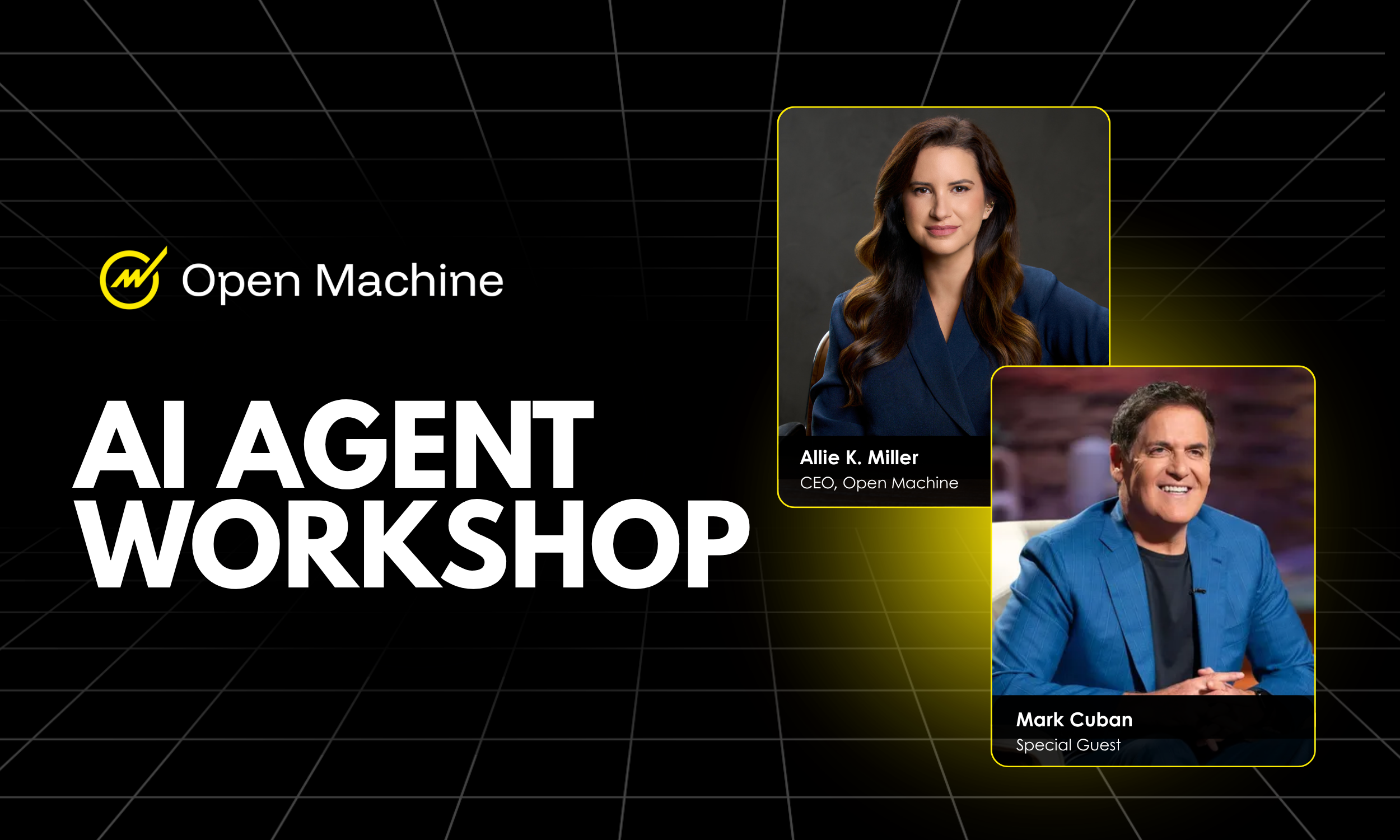 AI Agent Workshop &mdash; Allie K. Miller with special guest Mark Cuban