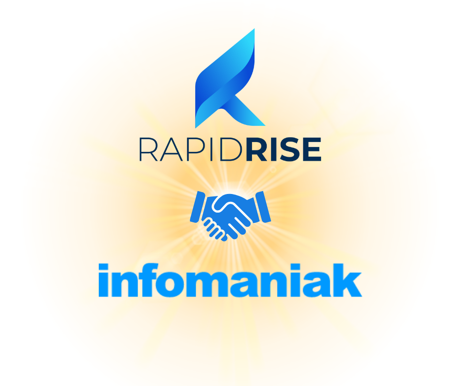 Partenariat Rapid Rise et Infomaniak