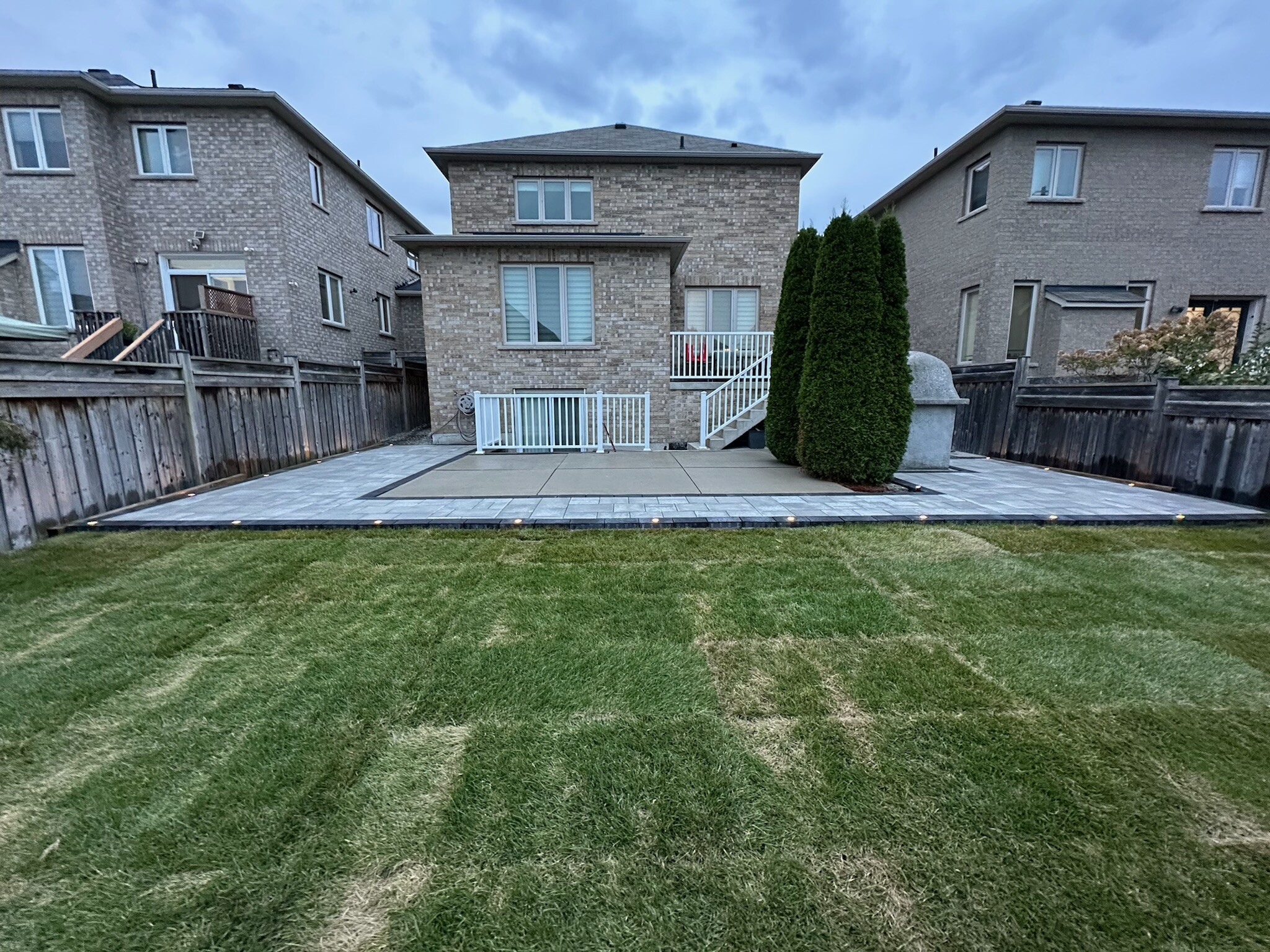 Hardscaping project