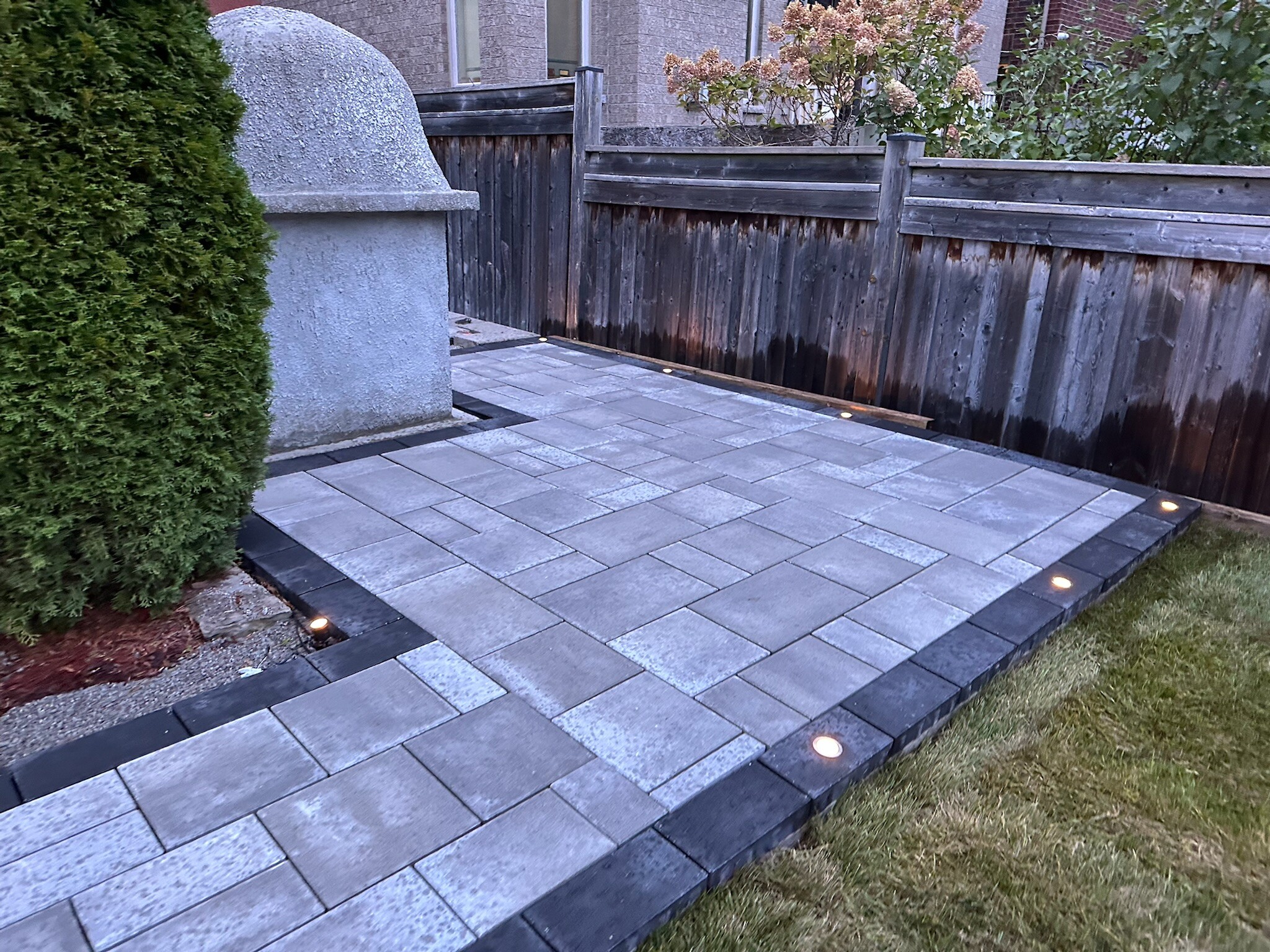Hardscaping project
