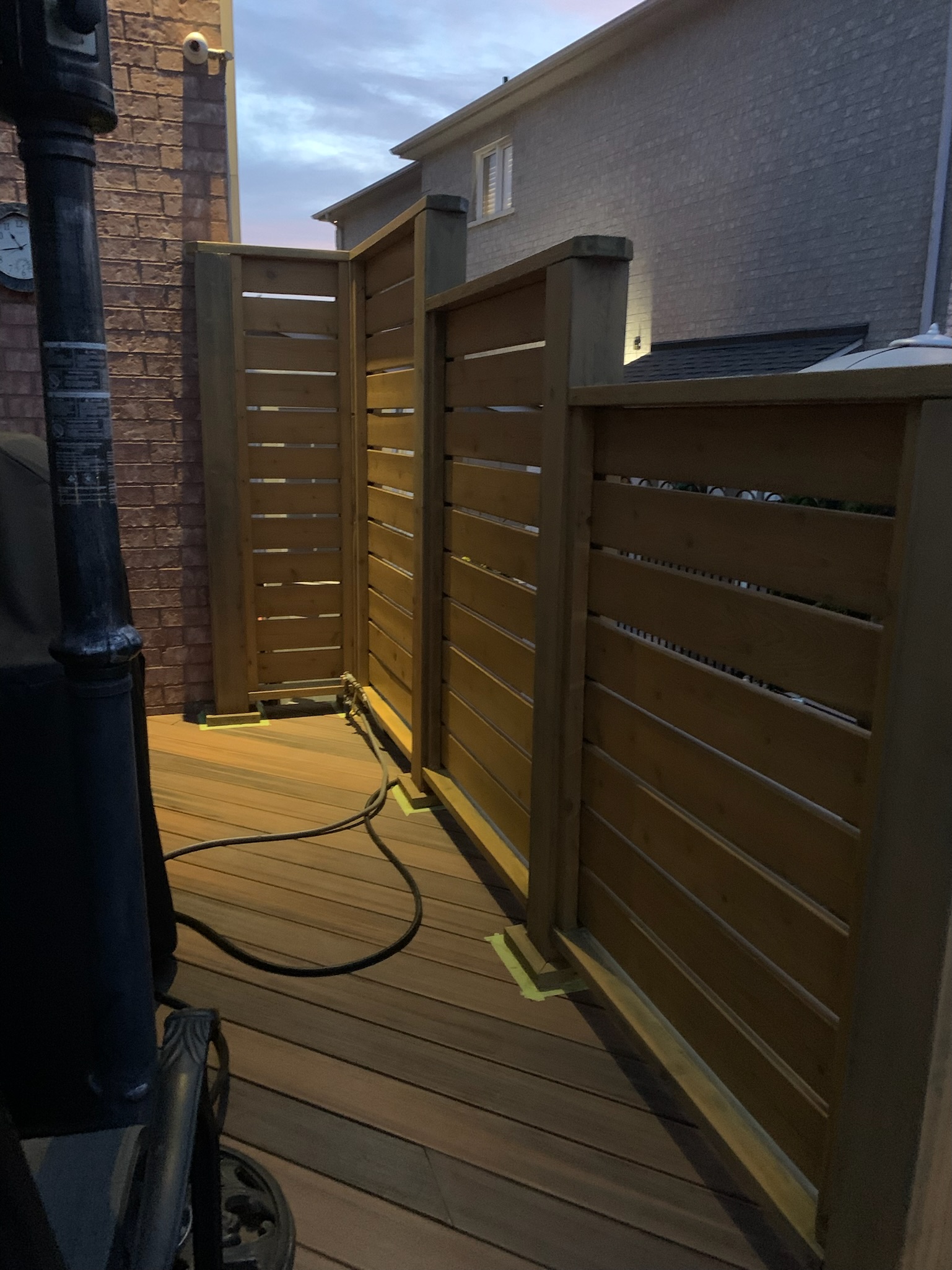 Hardscaping project