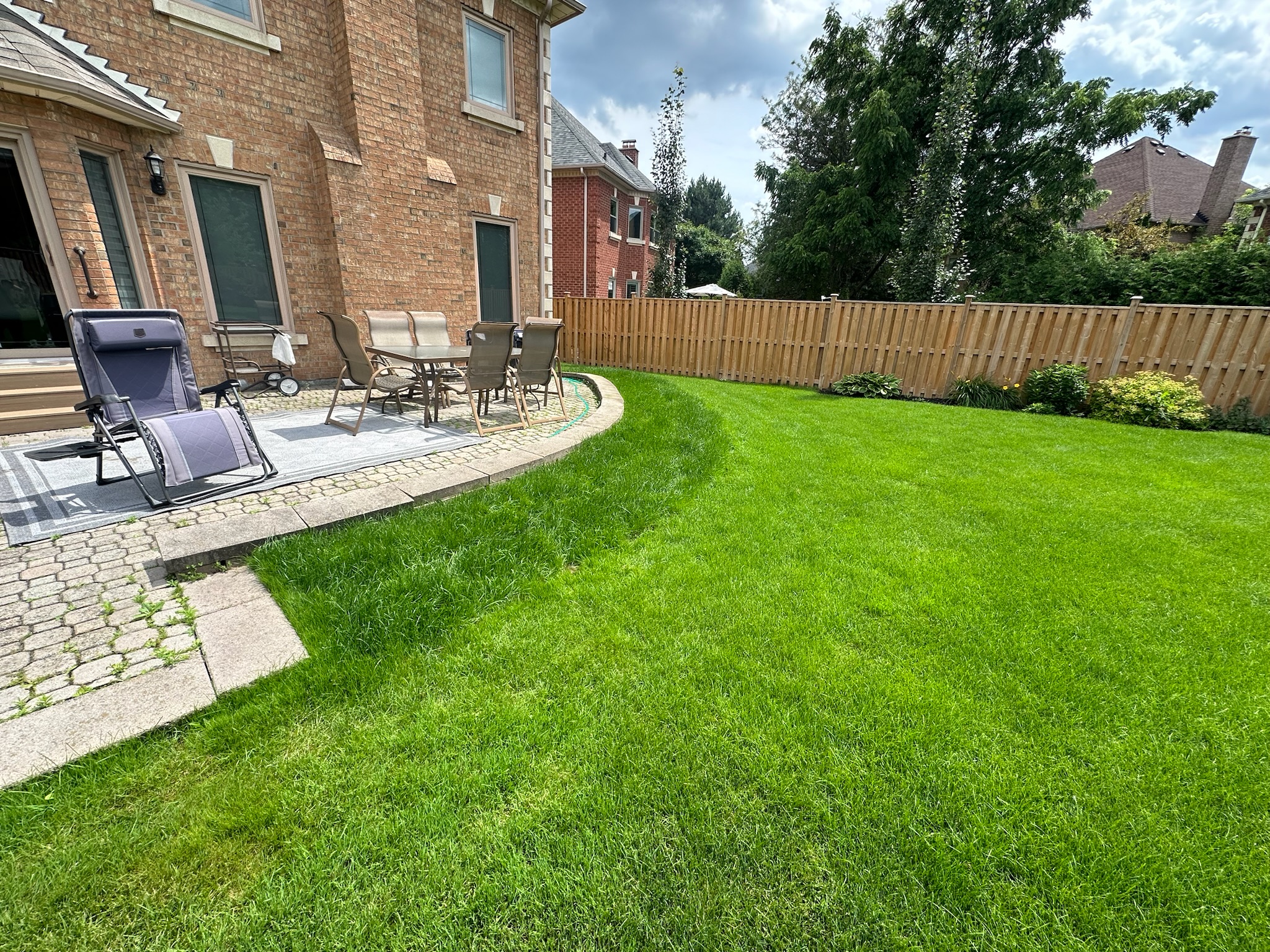 Hardscaping project
