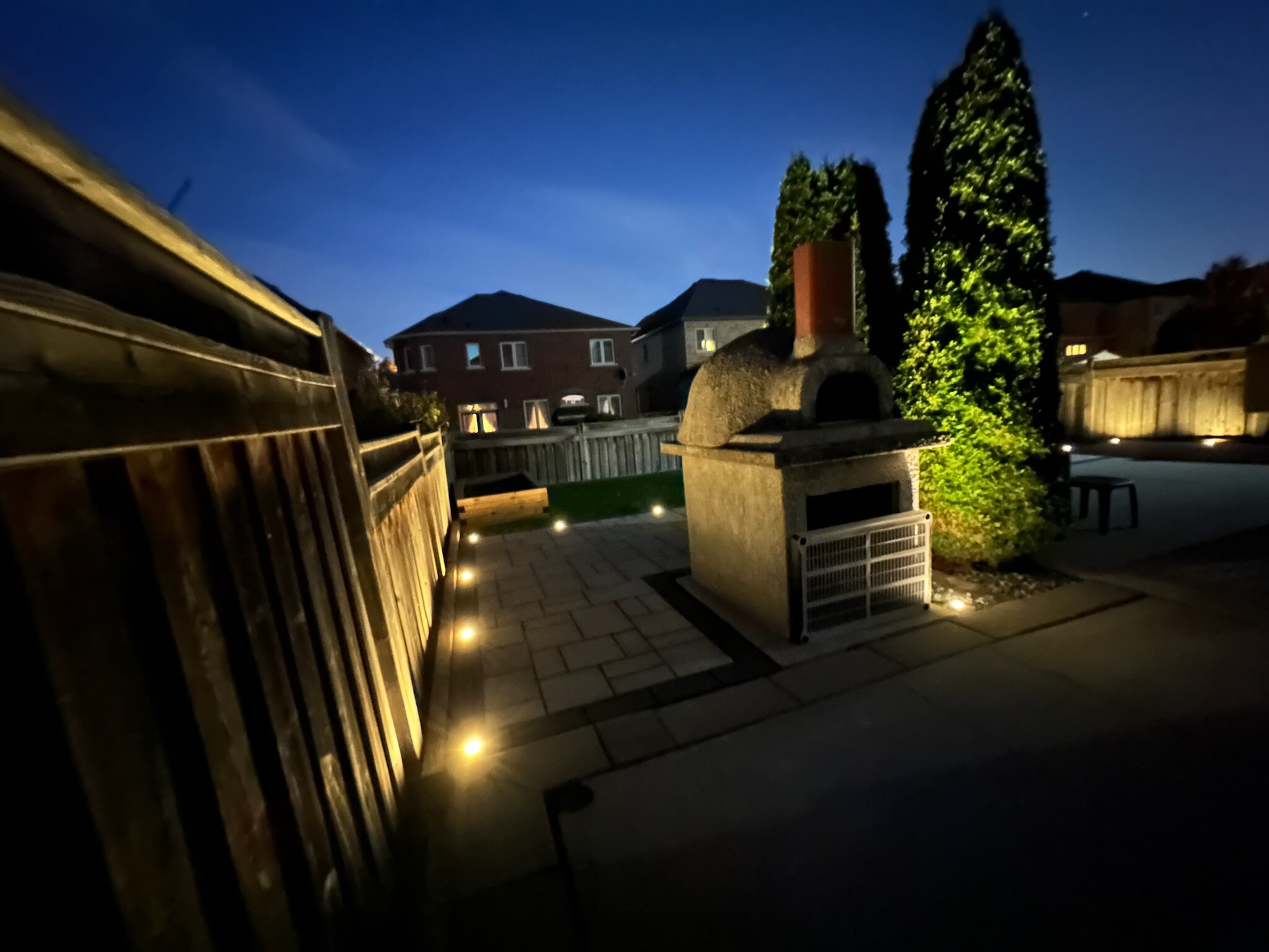 Hardscaping project