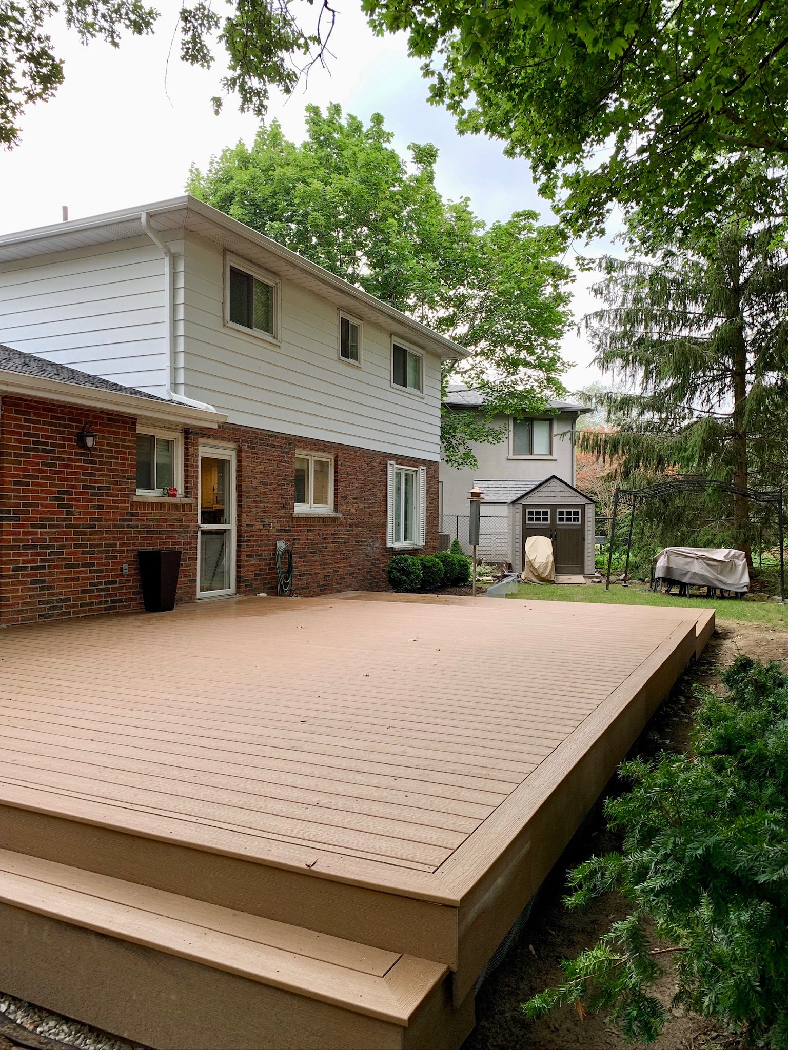 Hardscaping project