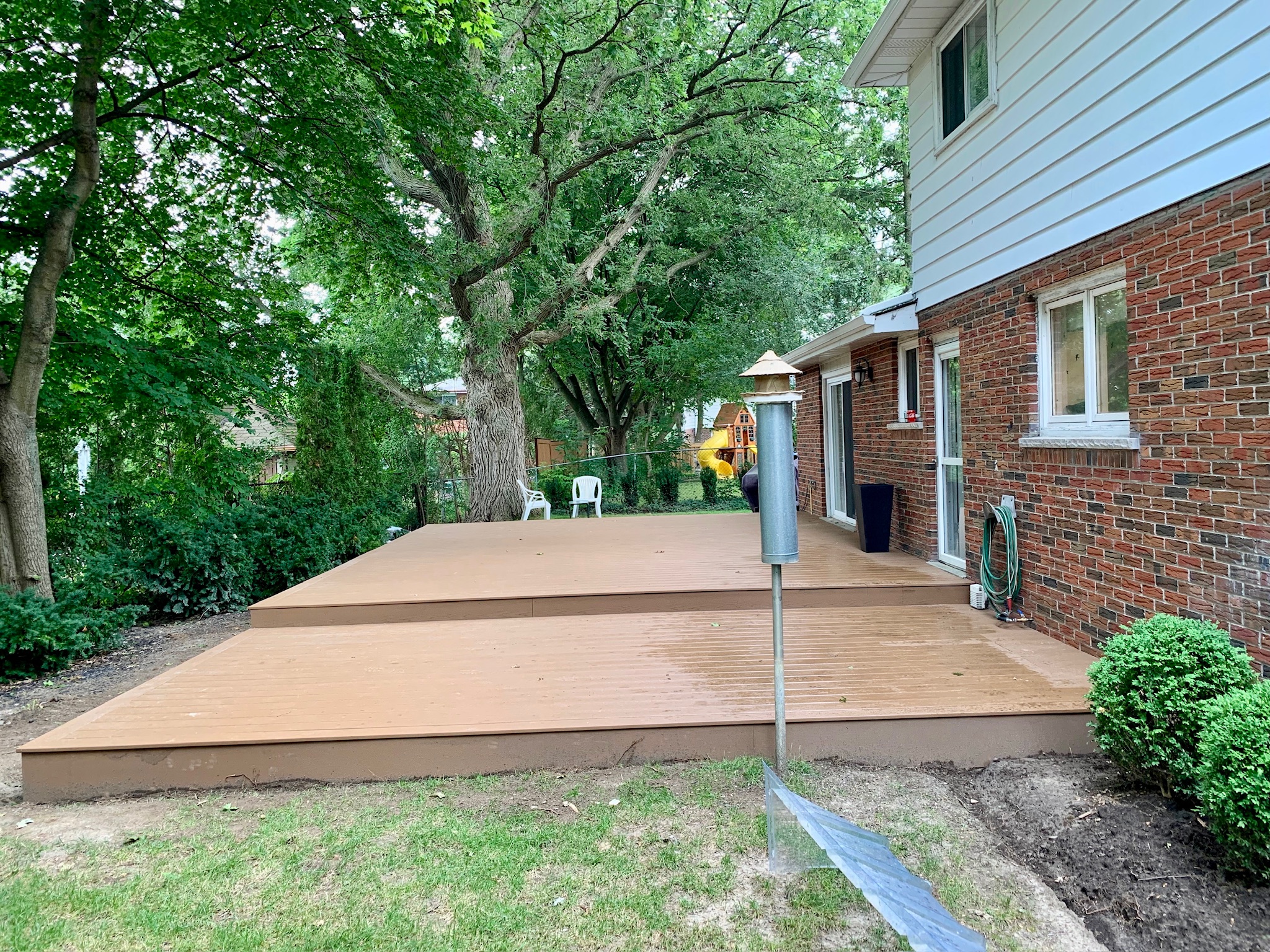 Hardscaping project