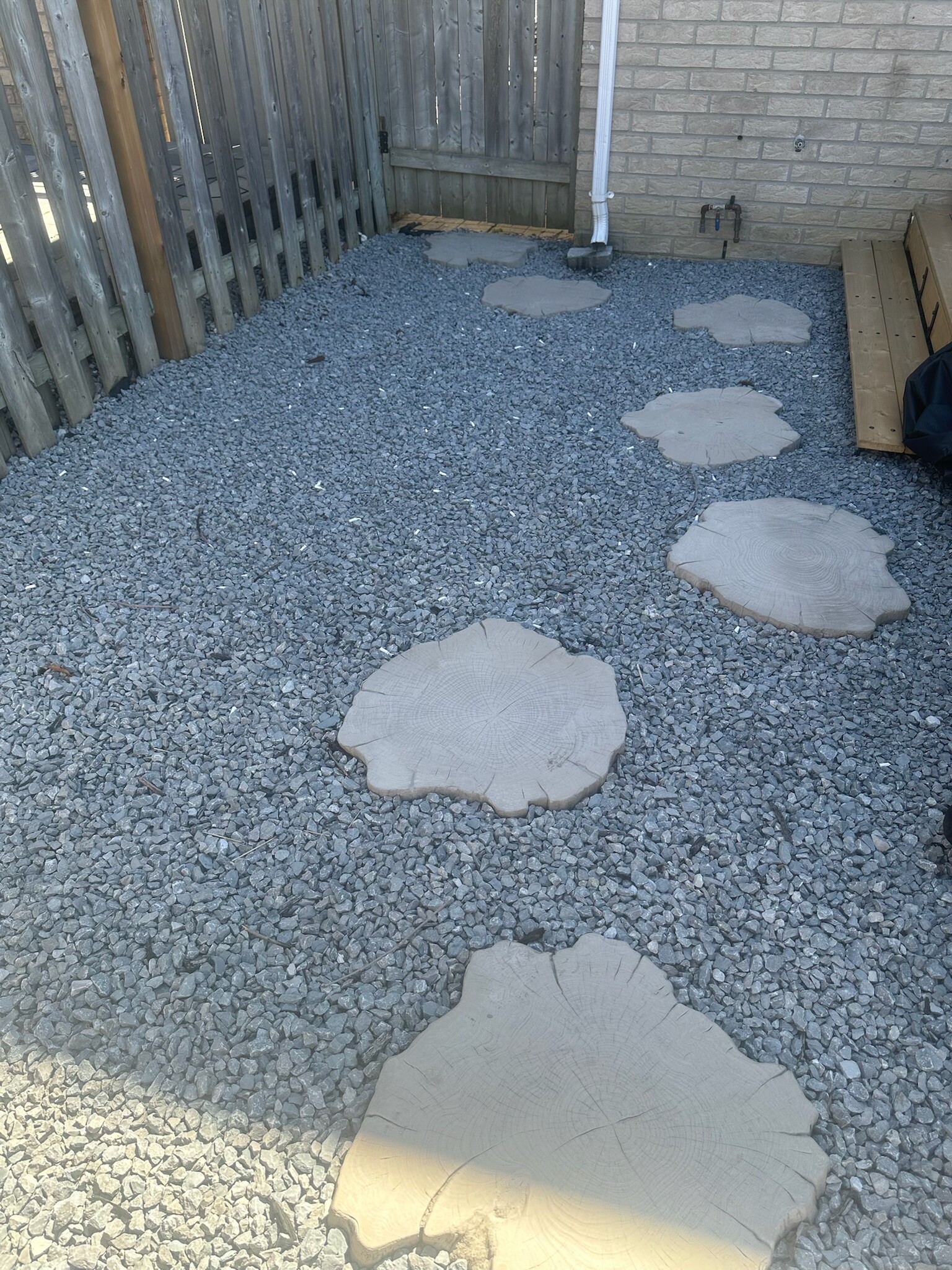 Hardscaping project