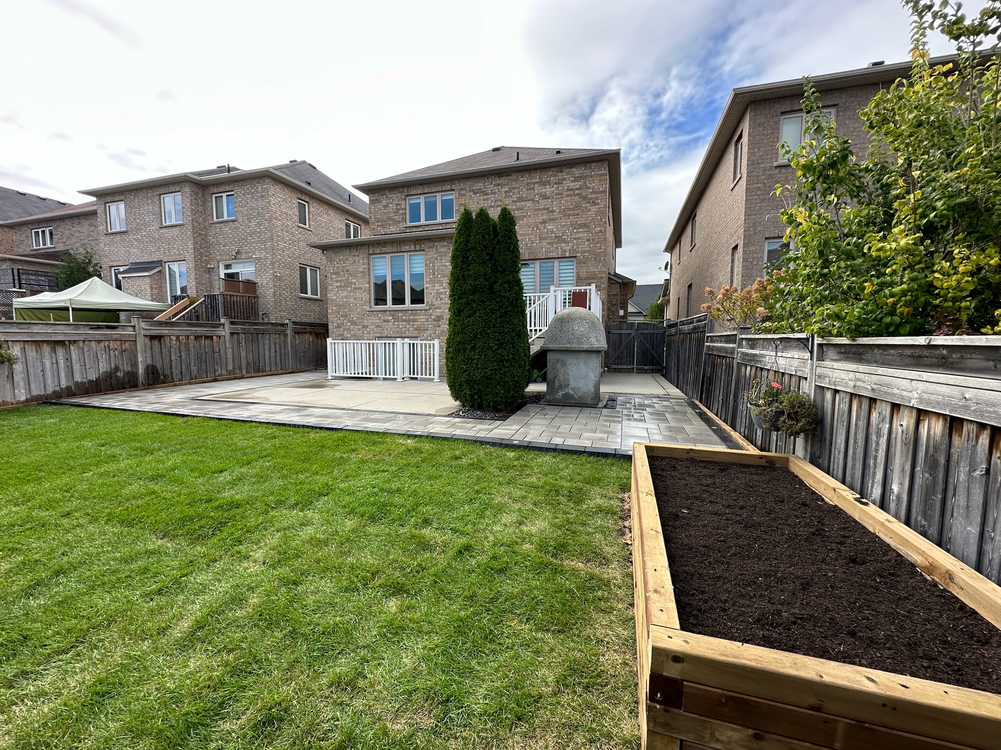 Hardscaping project