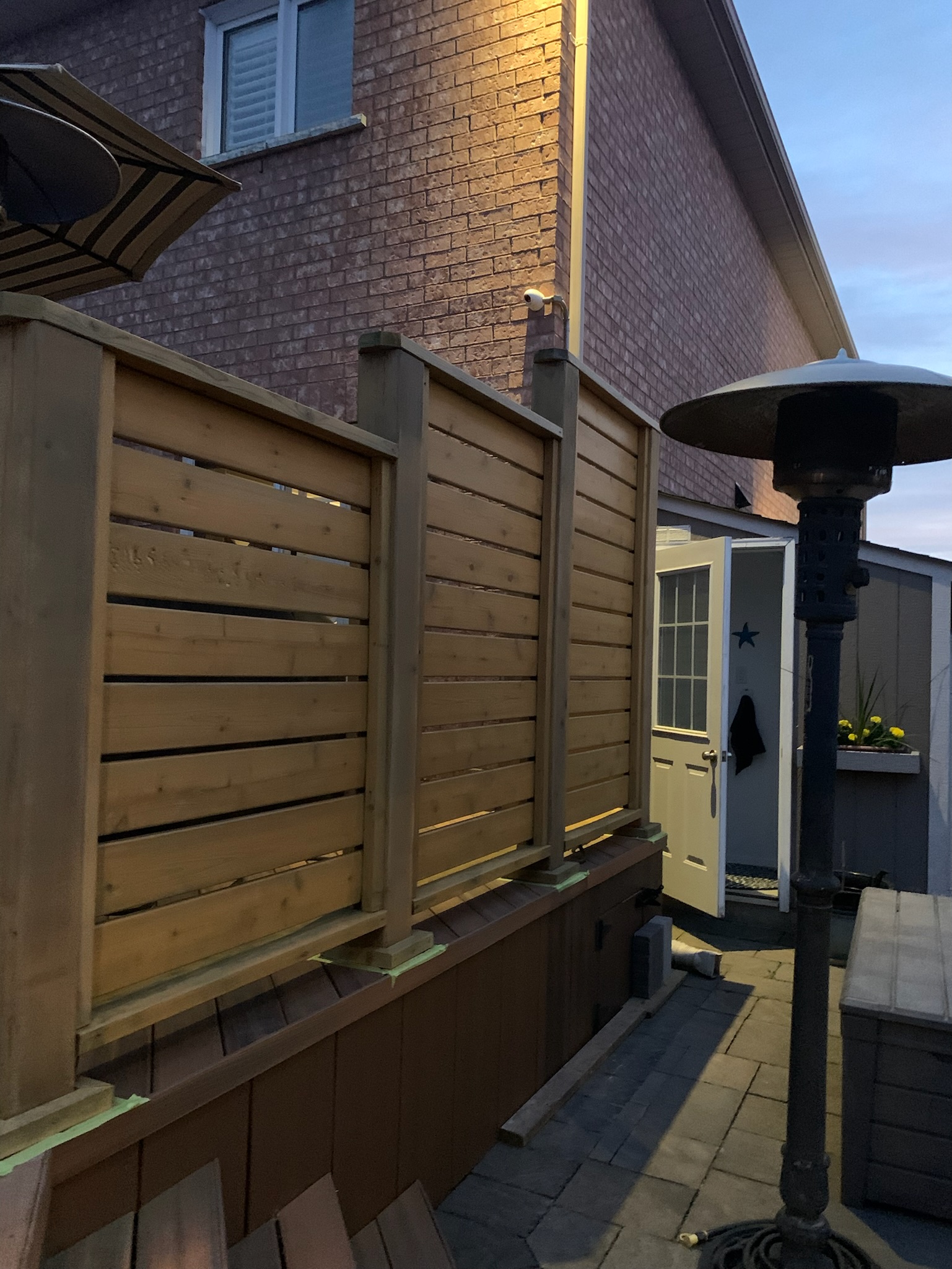 Hardscaping project