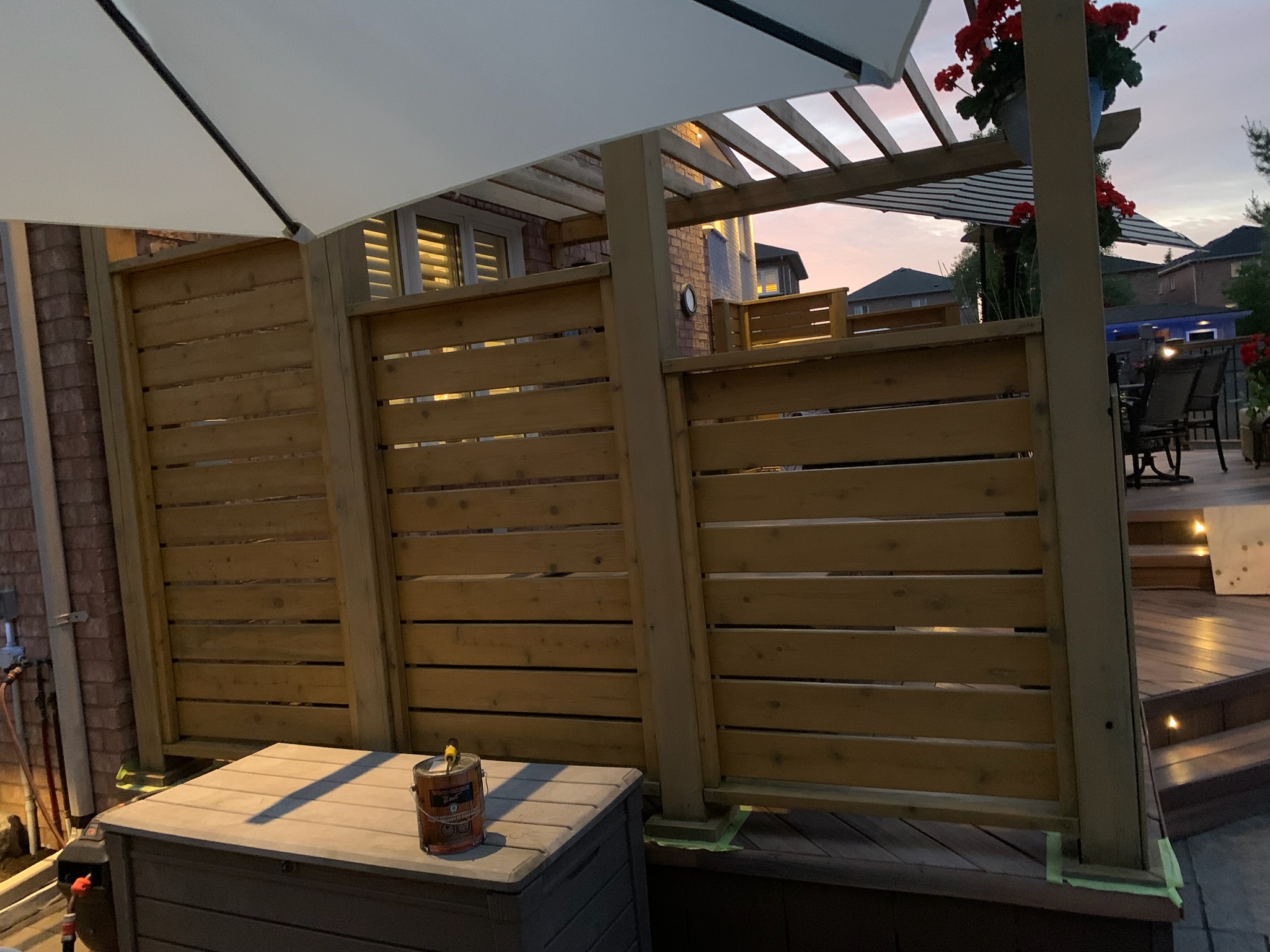Hardscaping project