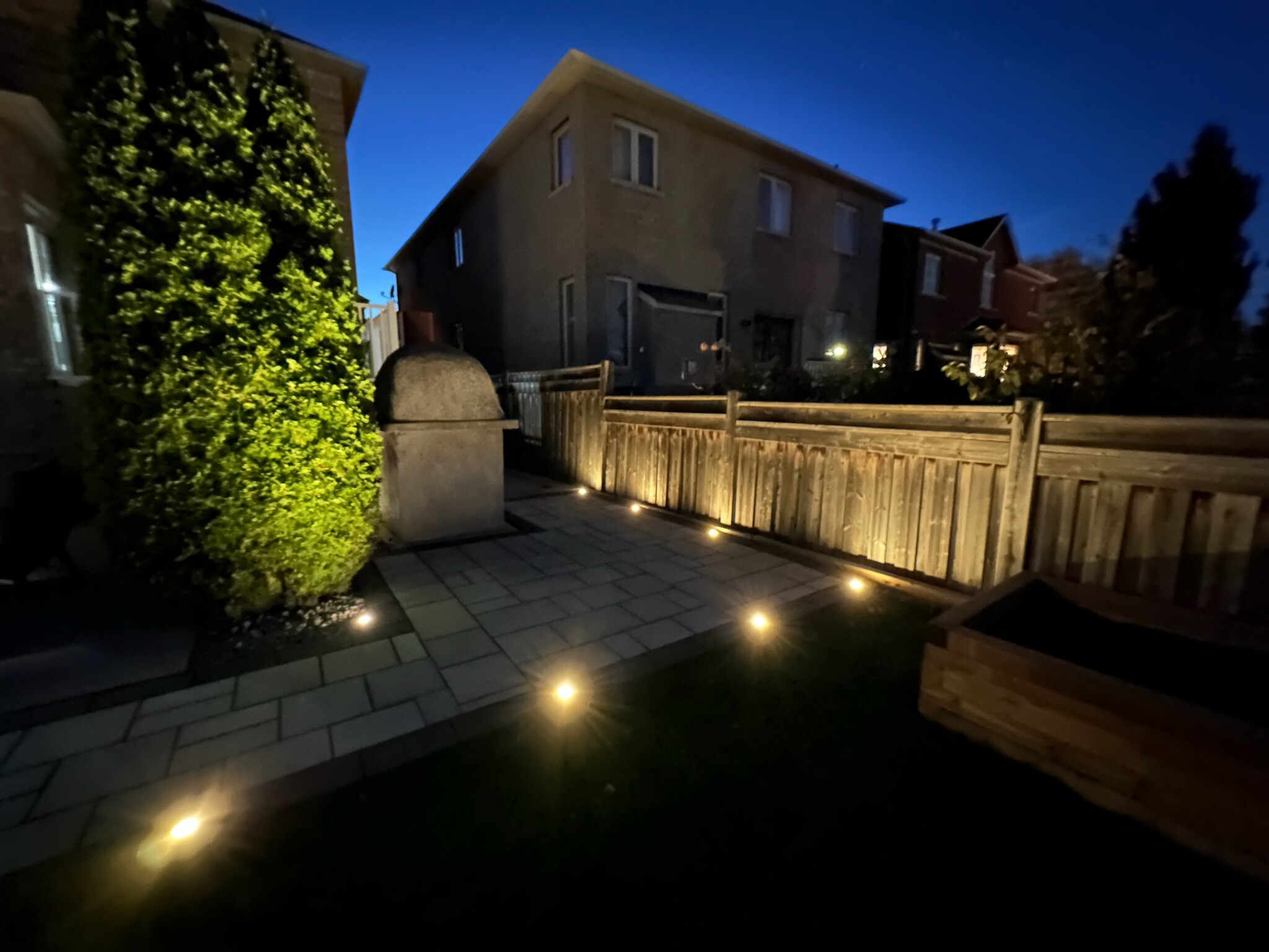 Hardscaping project