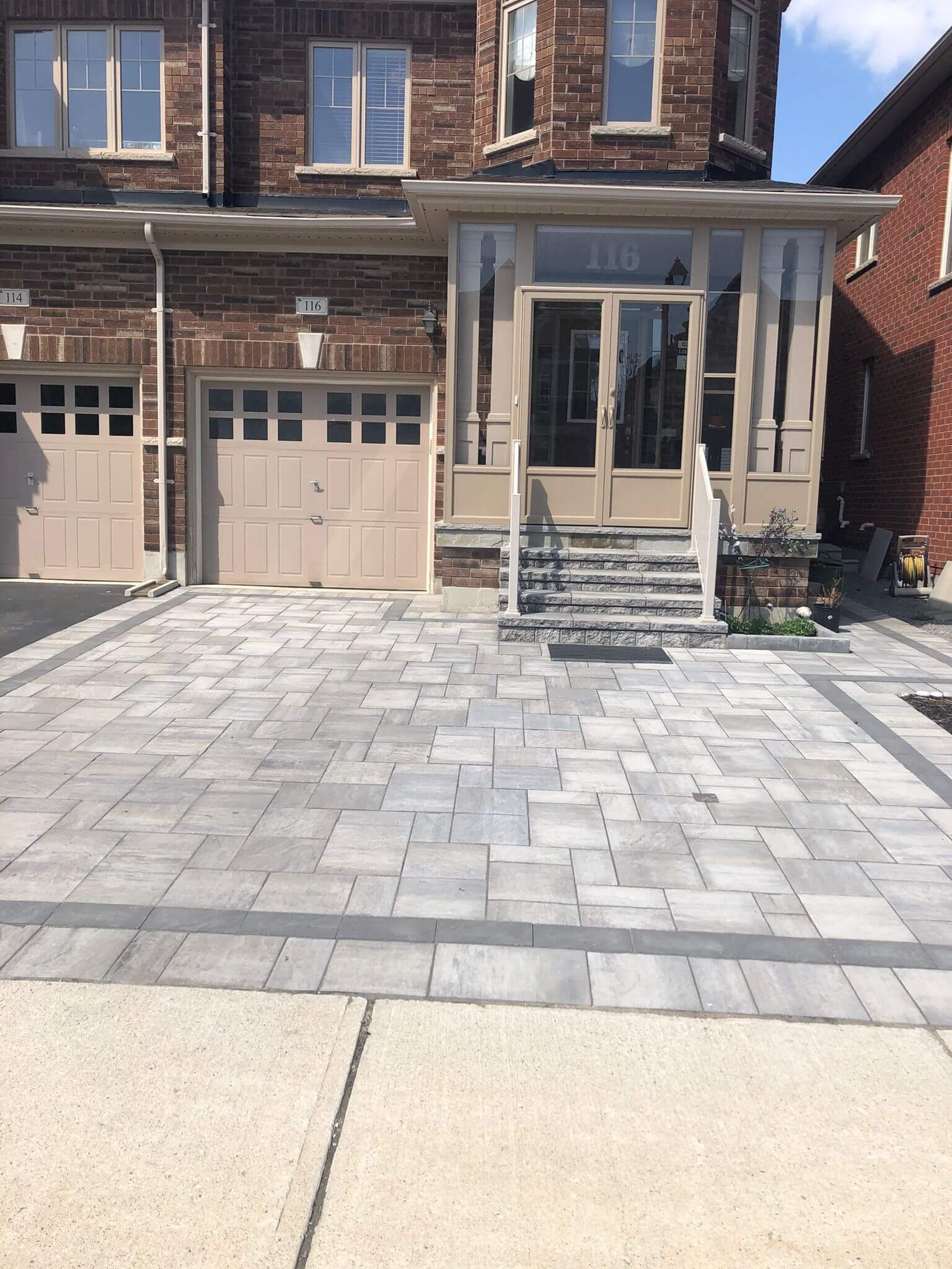 Hardscaping project