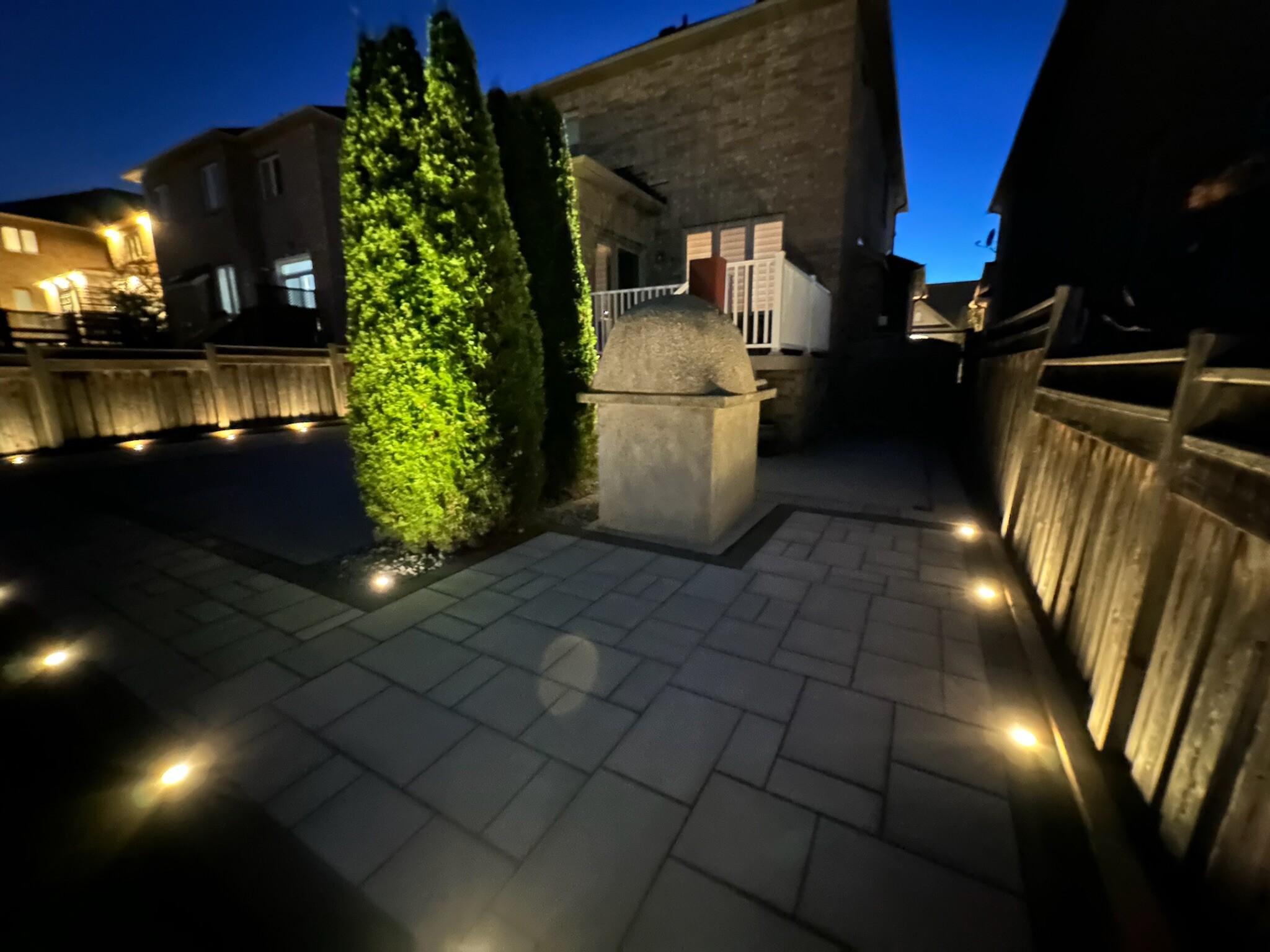 Hardscaping project