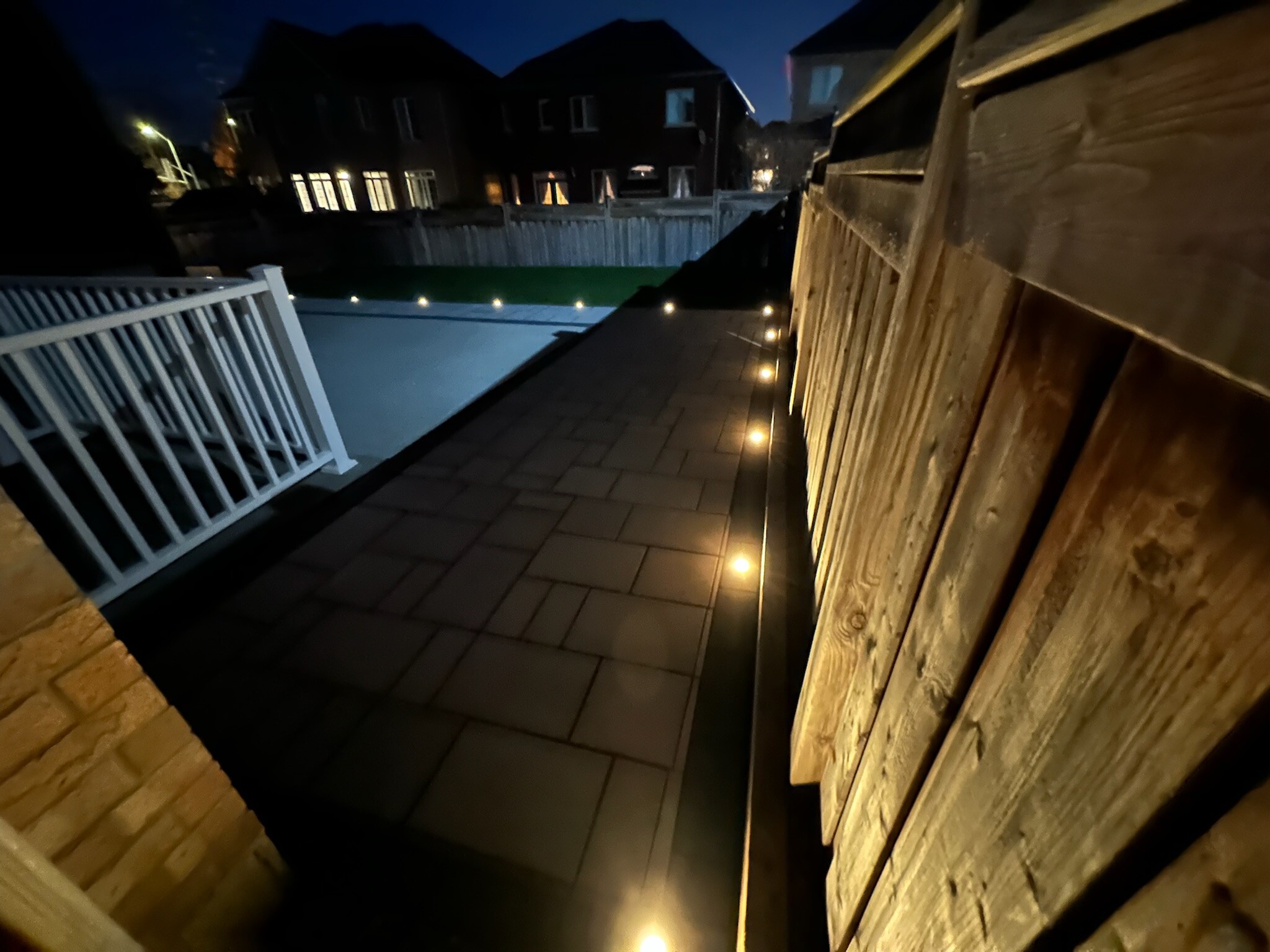 Hardscaping project