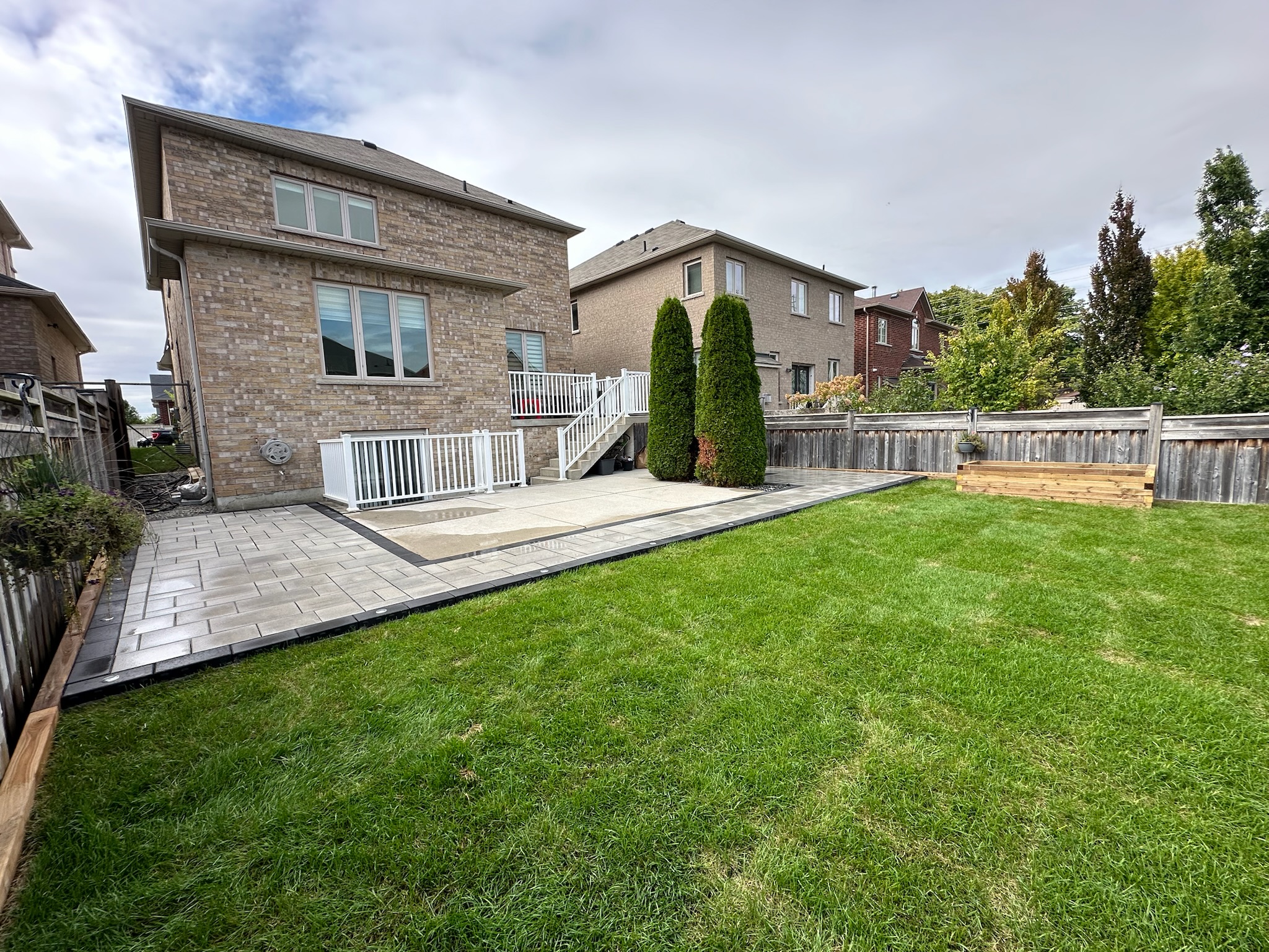Hardscaping project
