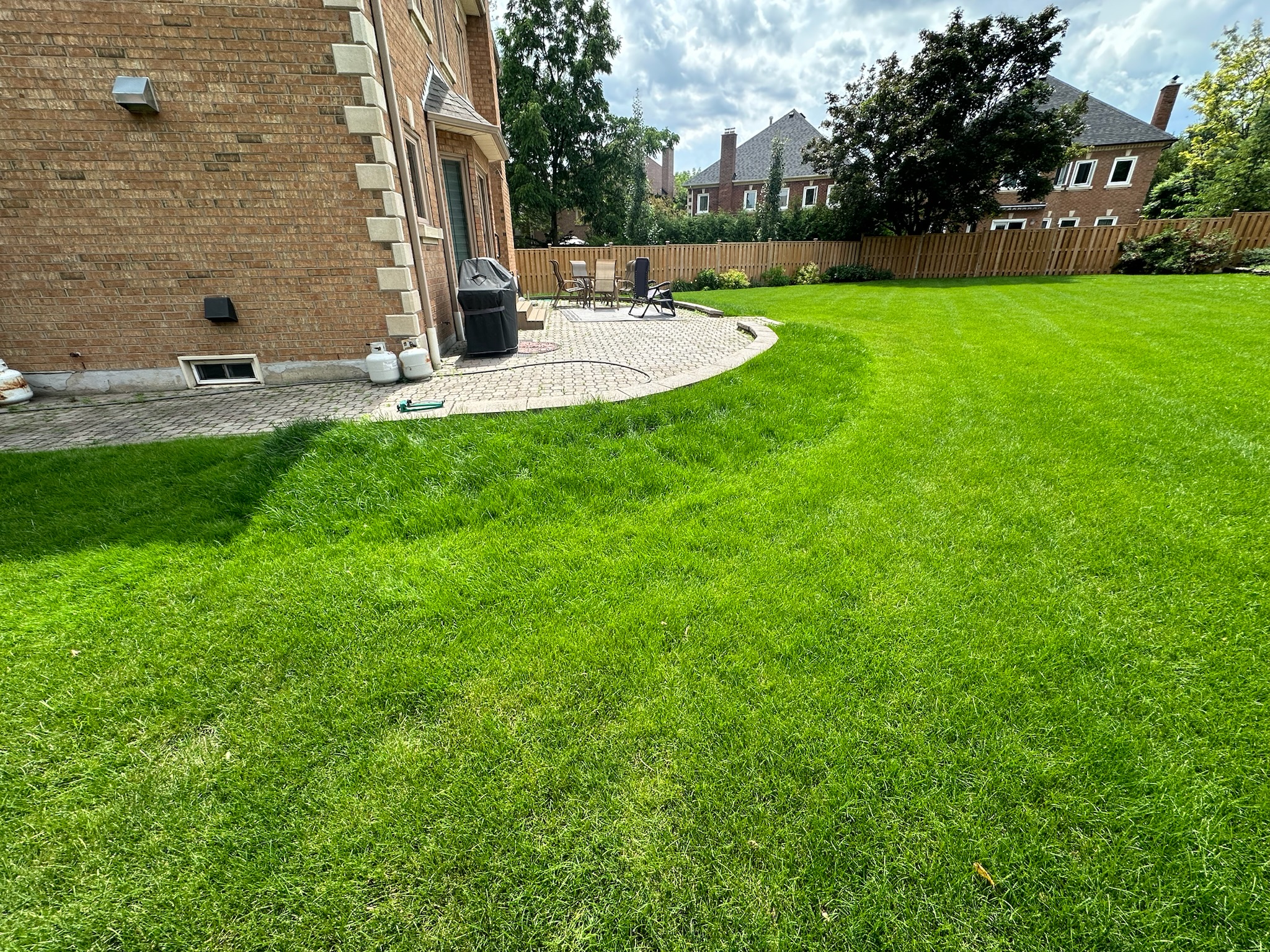 Hardscaping project